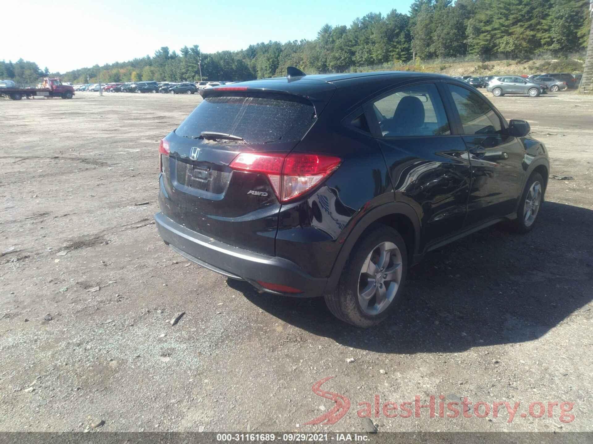 3CZRU6H33JG704939 2018 HONDA HR-V