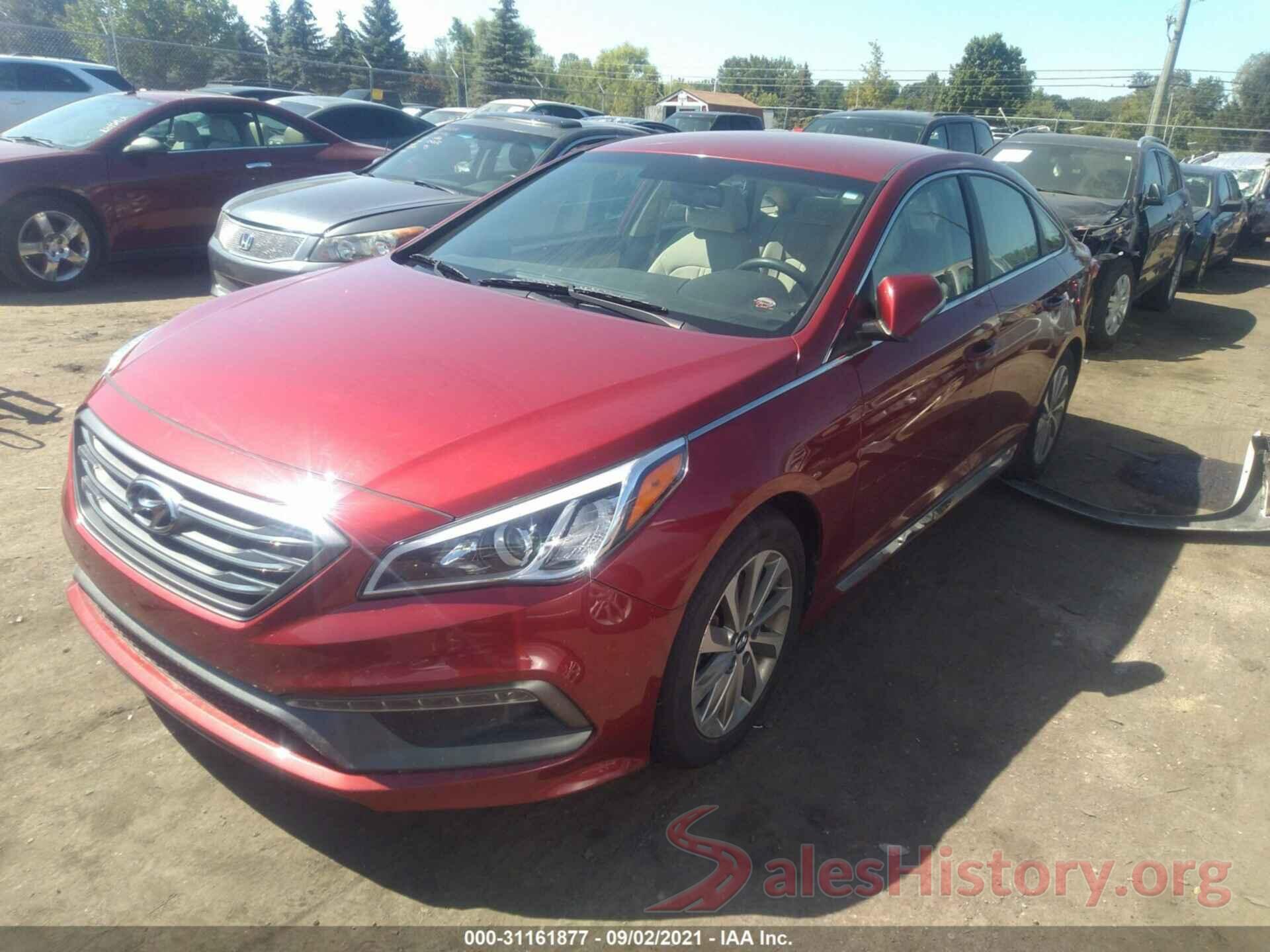 5NPE34AF4GH350199 2016 HYUNDAI SONATA