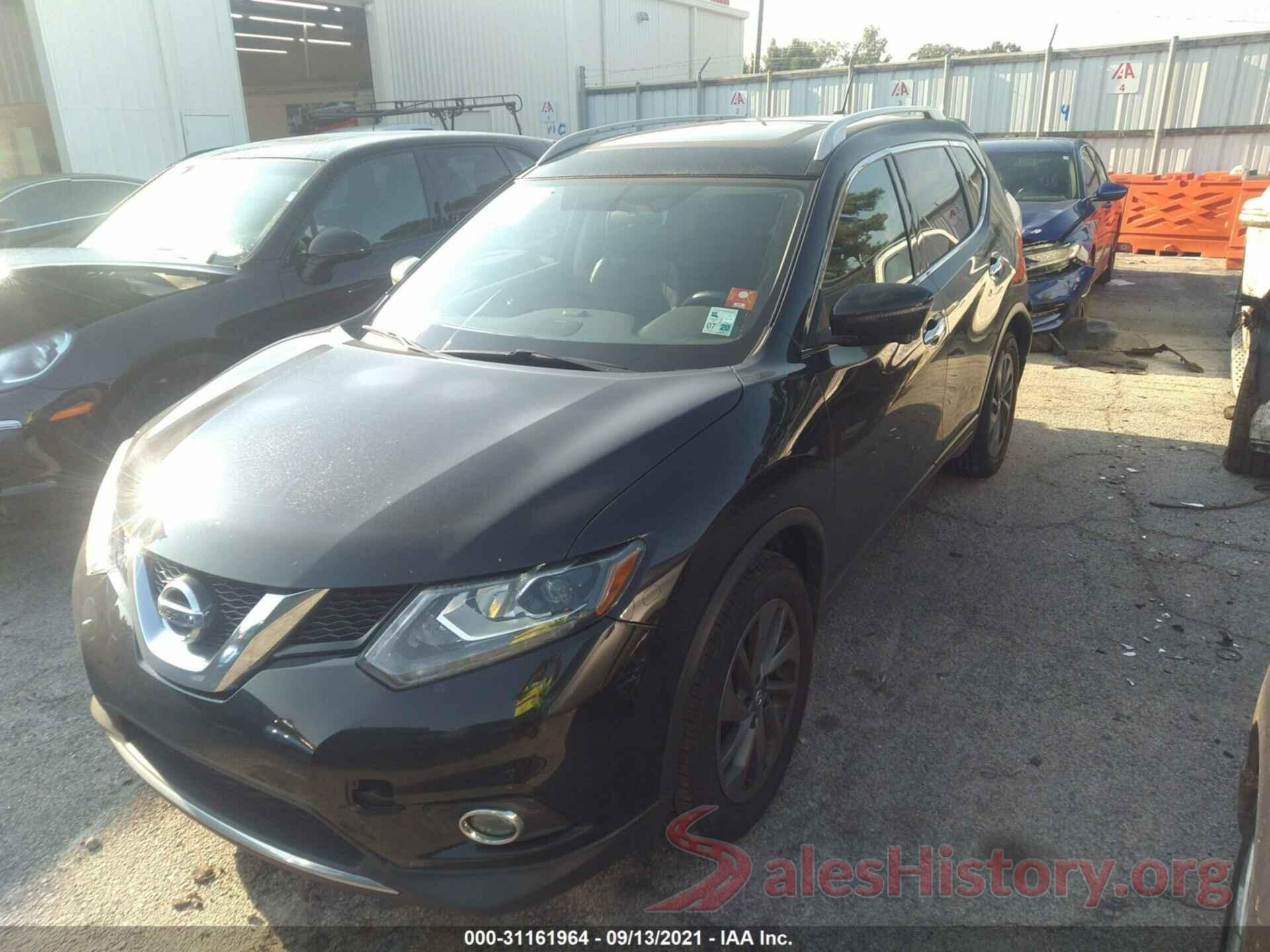 5N1AT2MT2GC847070 2016 NISSAN ROGUE