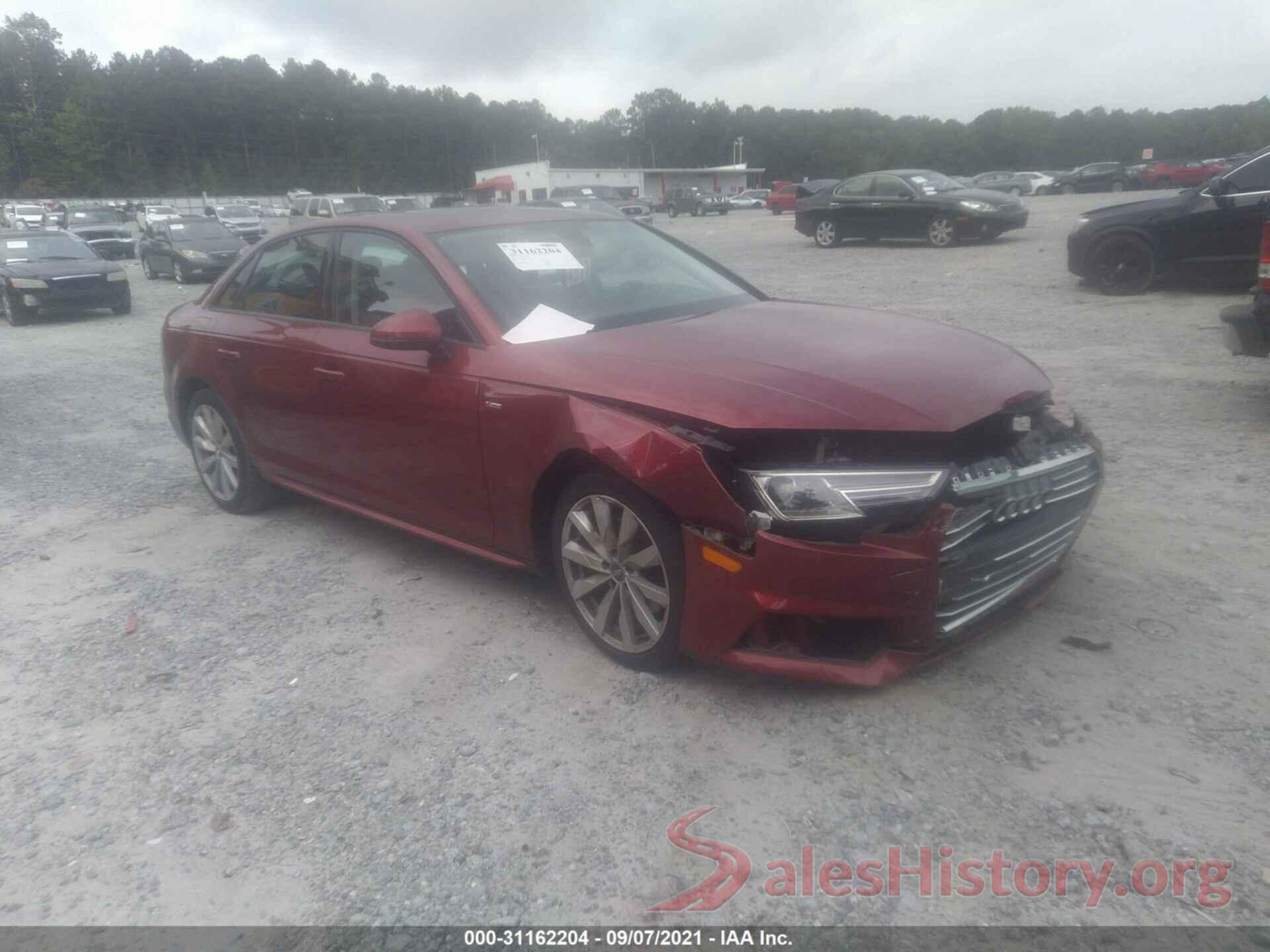 WAUKMAF45JA010092 2018 AUDI A4