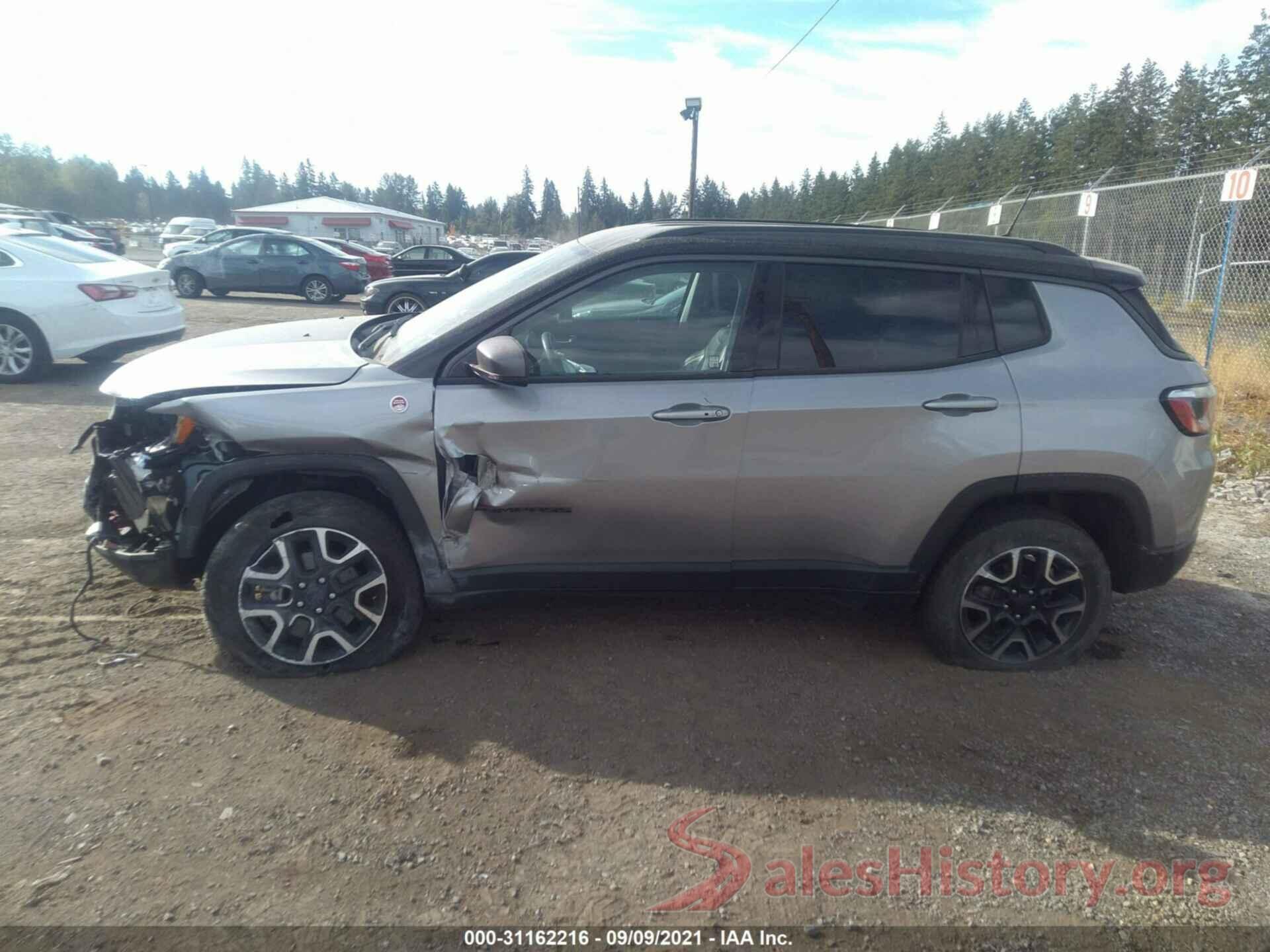 3C4NJDDB2KT790347 2019 JEEP COMPASS