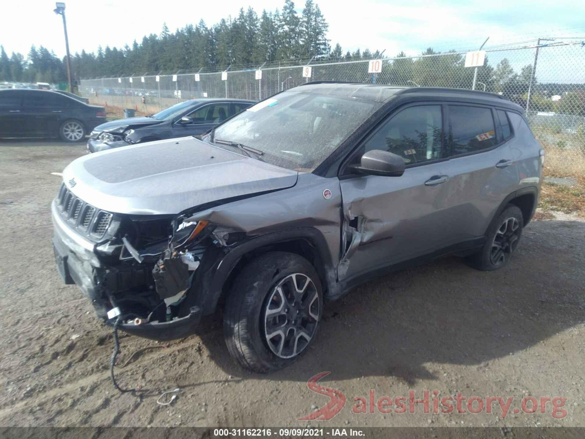 3C4NJDDB2KT790347 2019 JEEP COMPASS