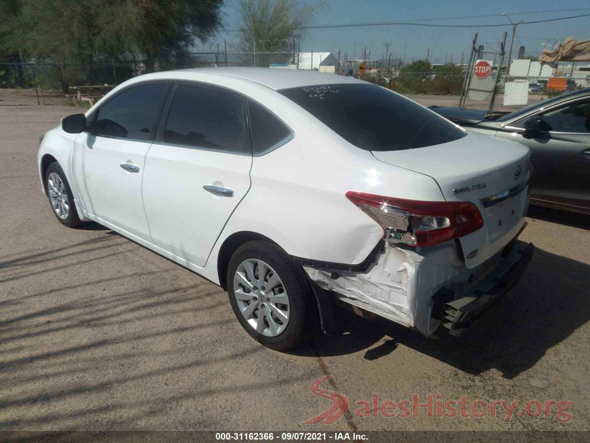 3N1AB7AP8HY337104 2017 NISSAN SENTRA