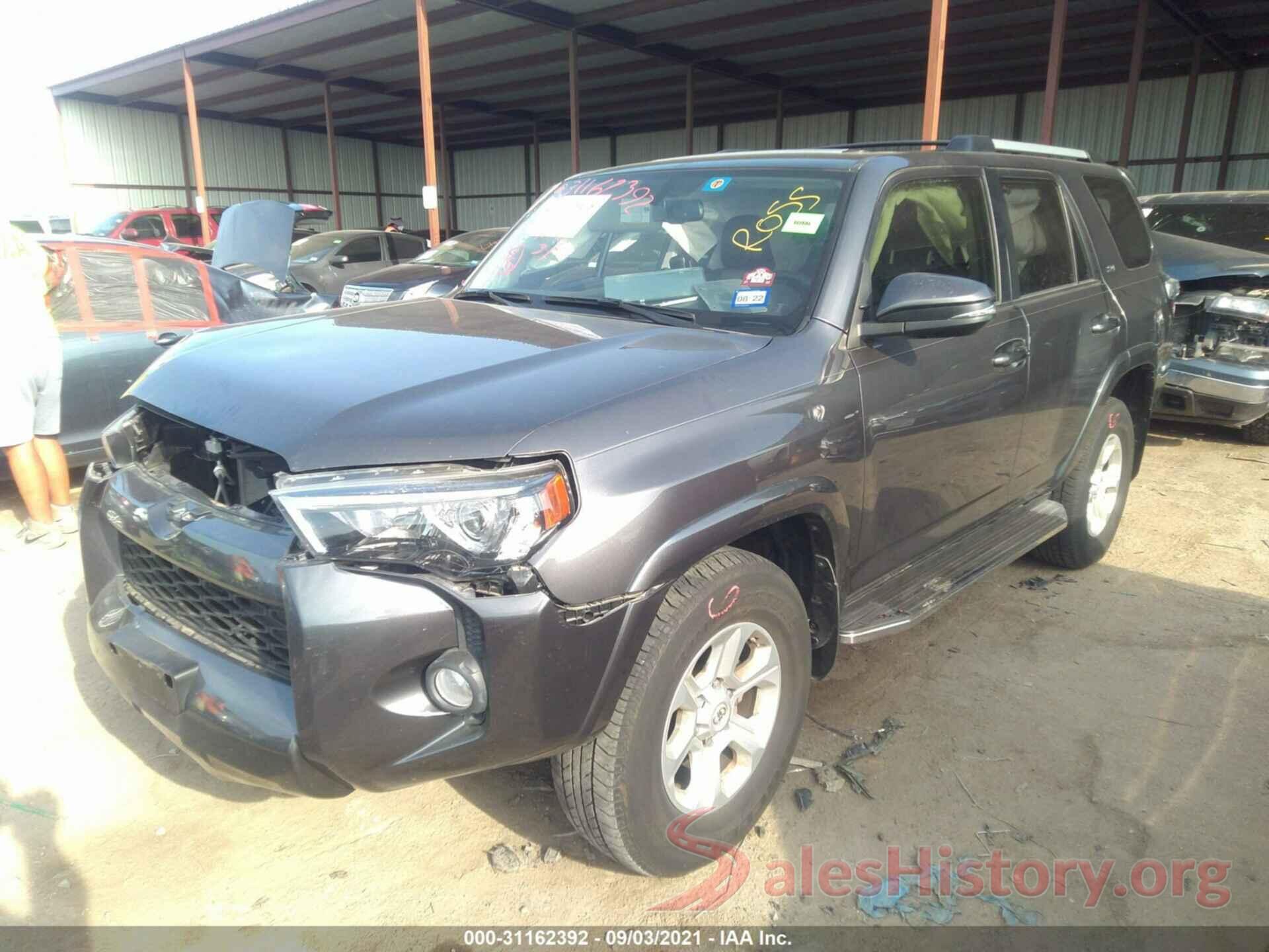 JTEBU5JR5K5725389 2019 TOYOTA 4RUNNER