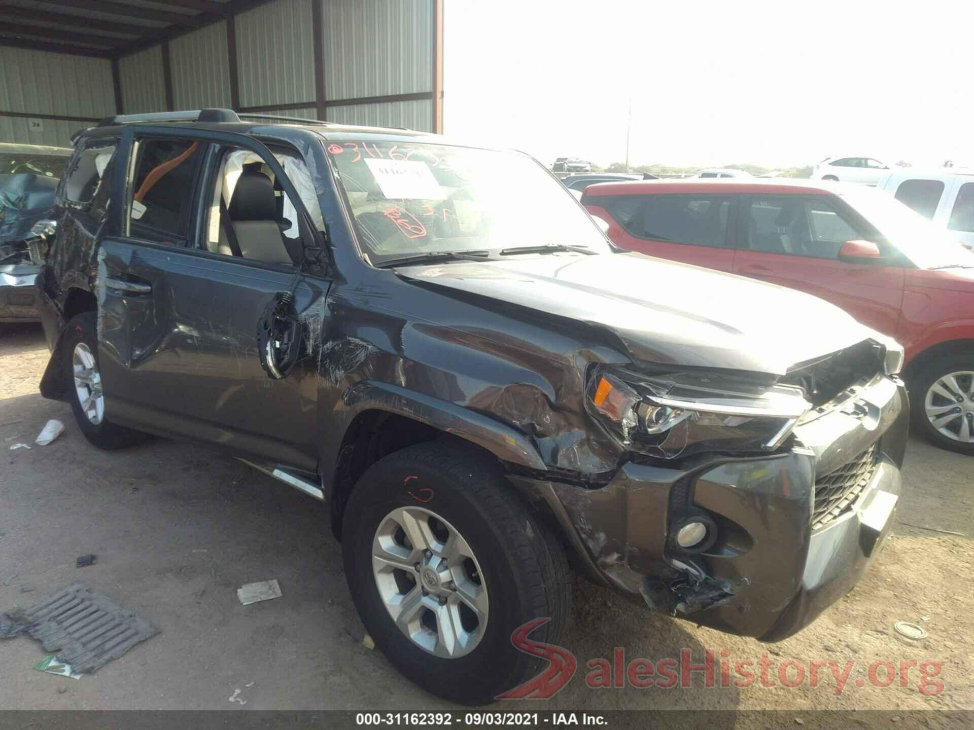 JTEBU5JR5K5725389 2019 TOYOTA 4RUNNER