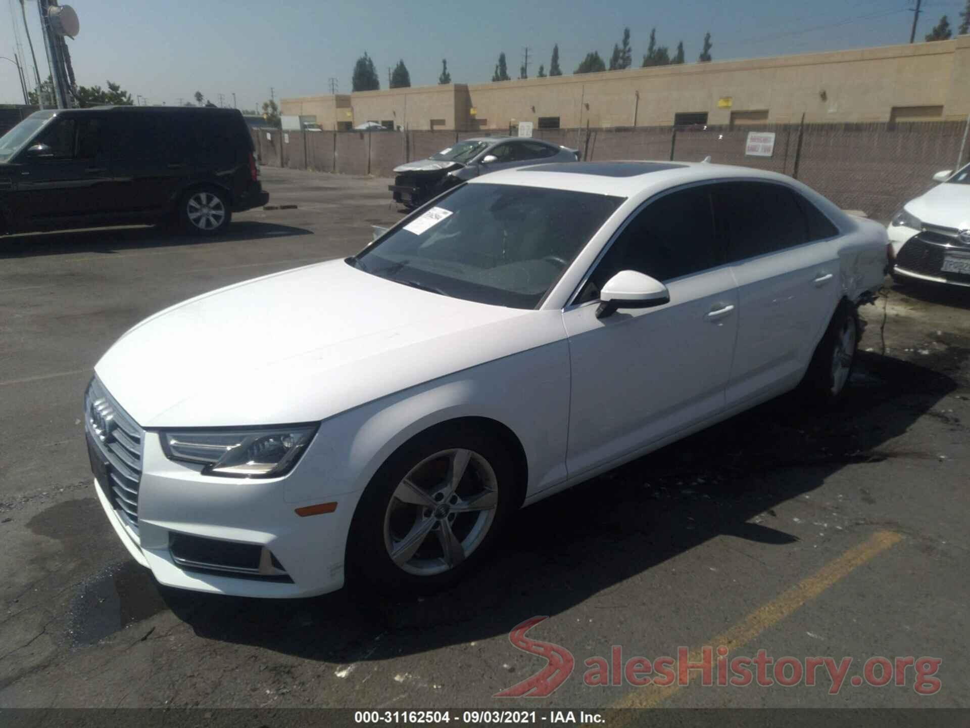 WAUGMAF47KA015592 2019 AUDI A4