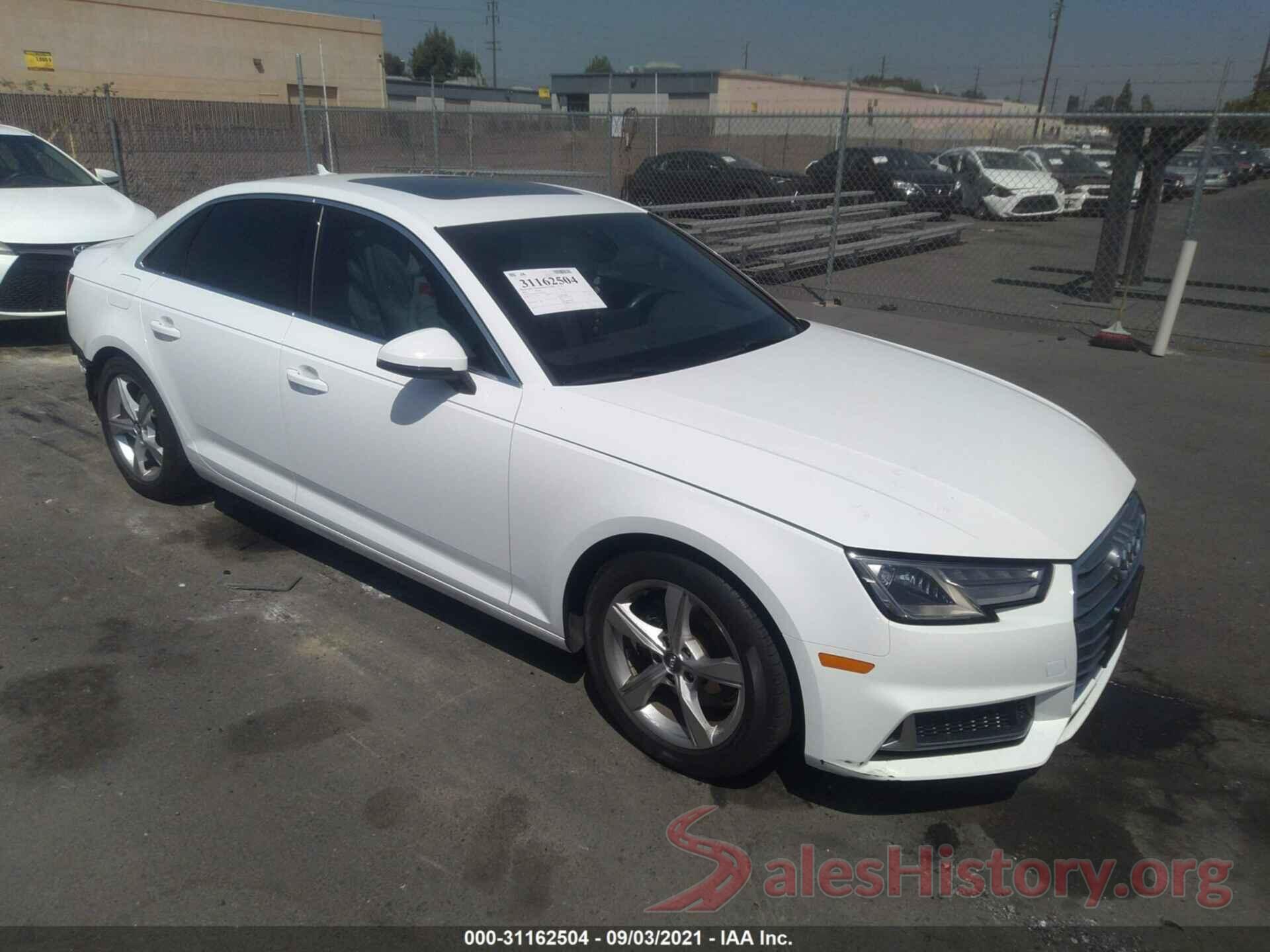 WAUGMAF47KA015592 2019 AUDI A4