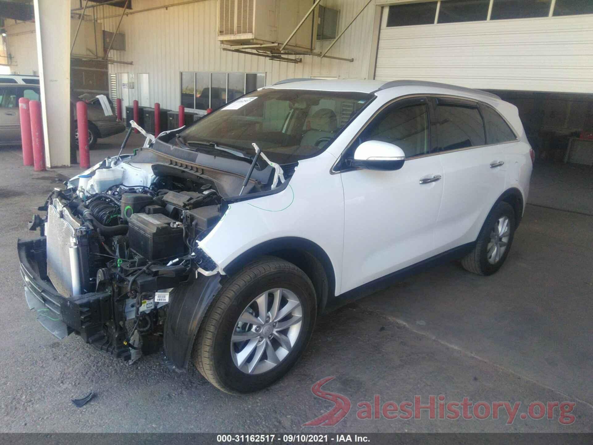 5XYPG4A3XJG407667 2018 KIA SORENTO