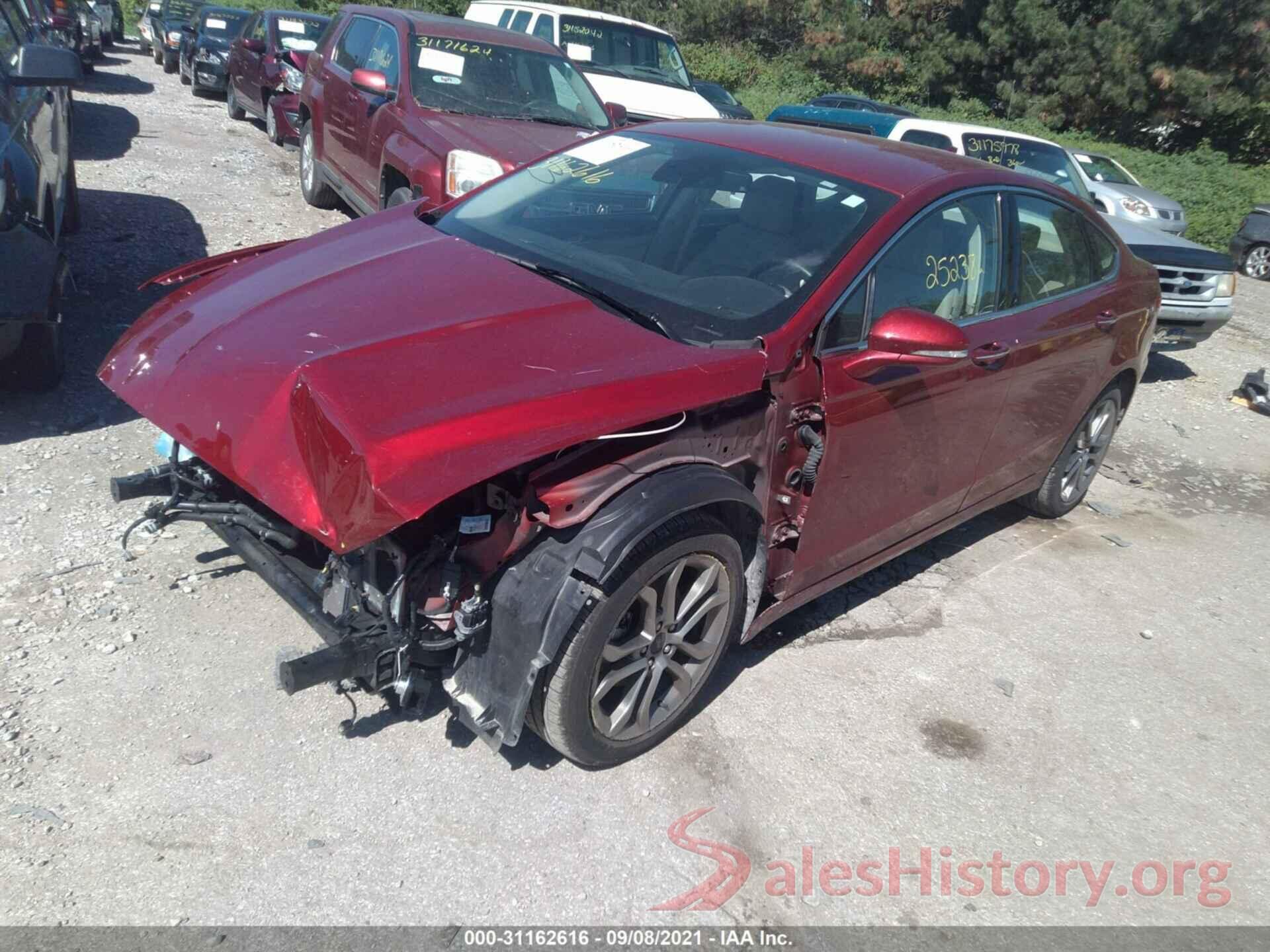 3FA6P0CD7KR164262 2019 FORD FUSION