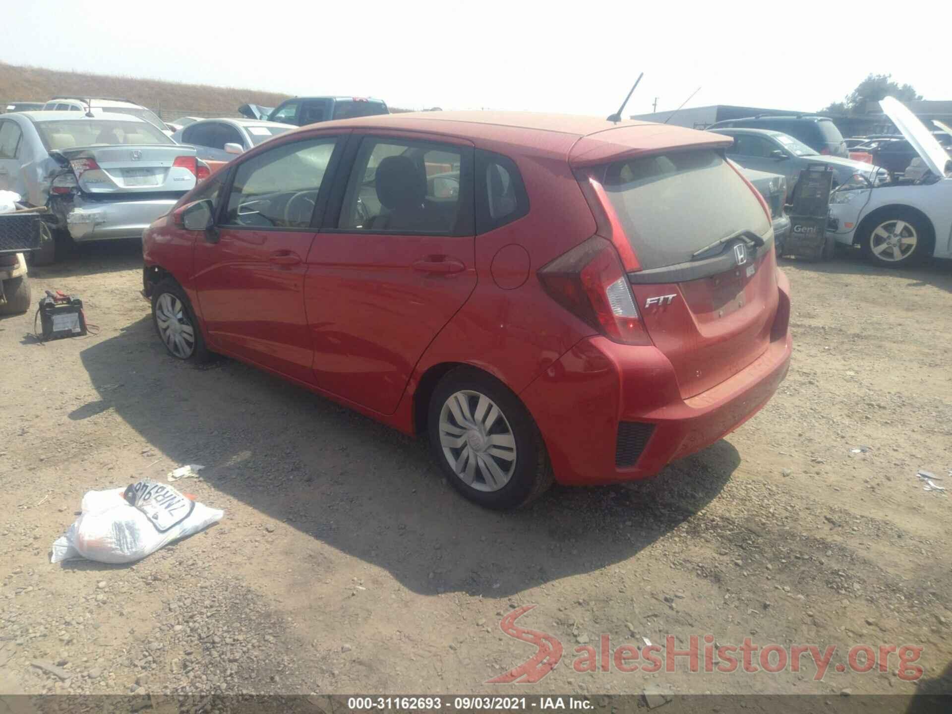 JHMGK5H50GX008654 2016 HONDA FIT