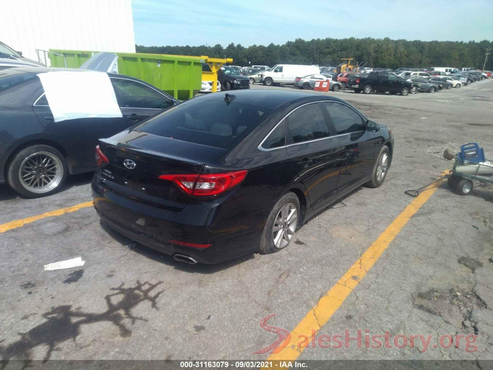 5NPE24AF0GH342409 2016 HYUNDAI SONATA