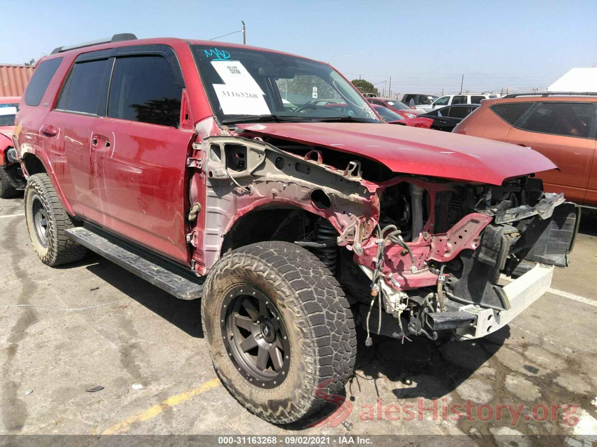 JTEBU5JR2H5410719 2017 TOYOTA 4RUNNER