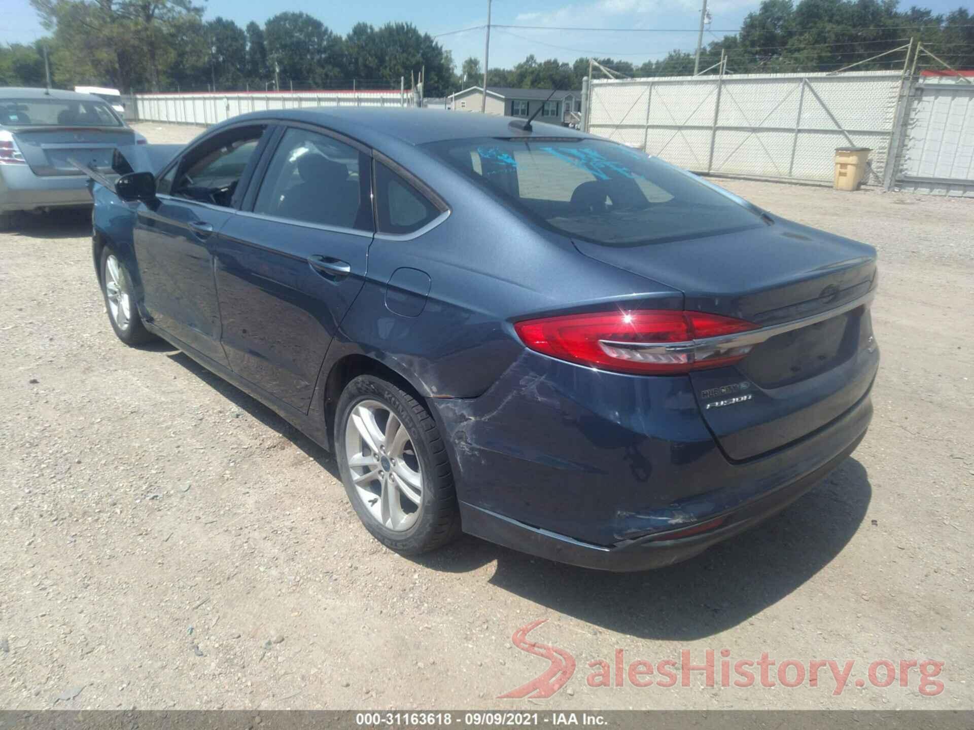 3FA6P0HDXJR145681 2018 FORD FUSION