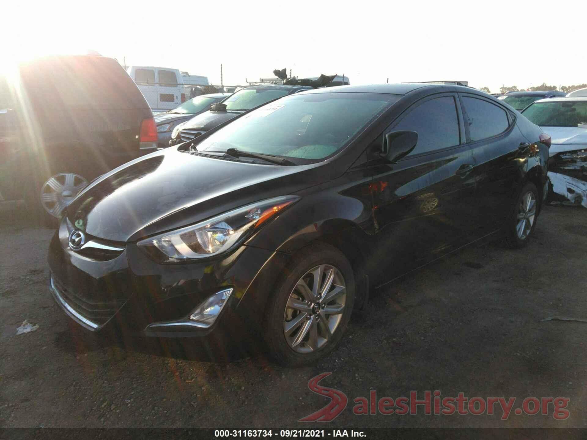 KMHDH4AE2GU480794 2016 HYUNDAI ELANTRA