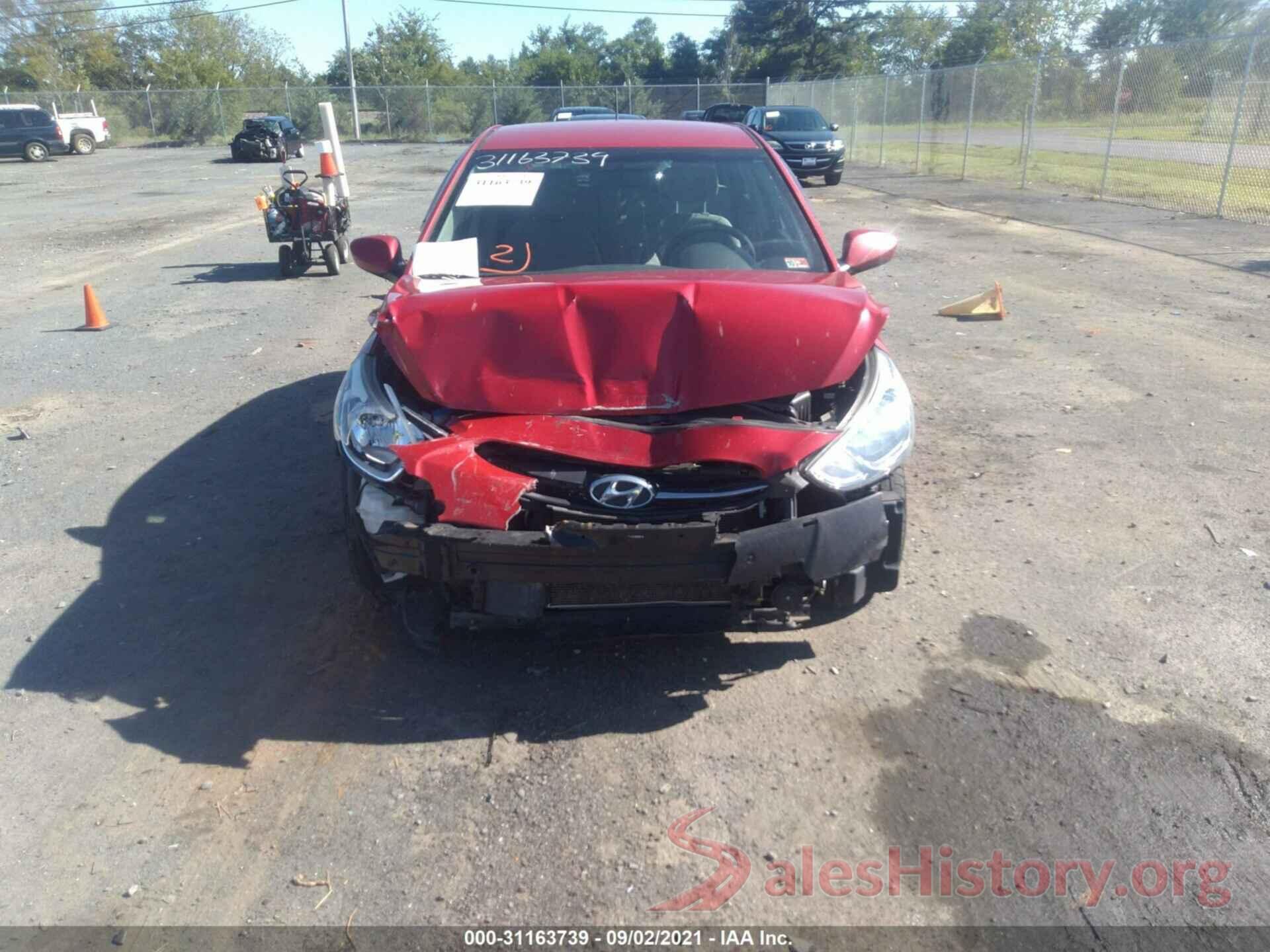 KMHCT5AE3GU237074 2016 HYUNDAI ACCENT