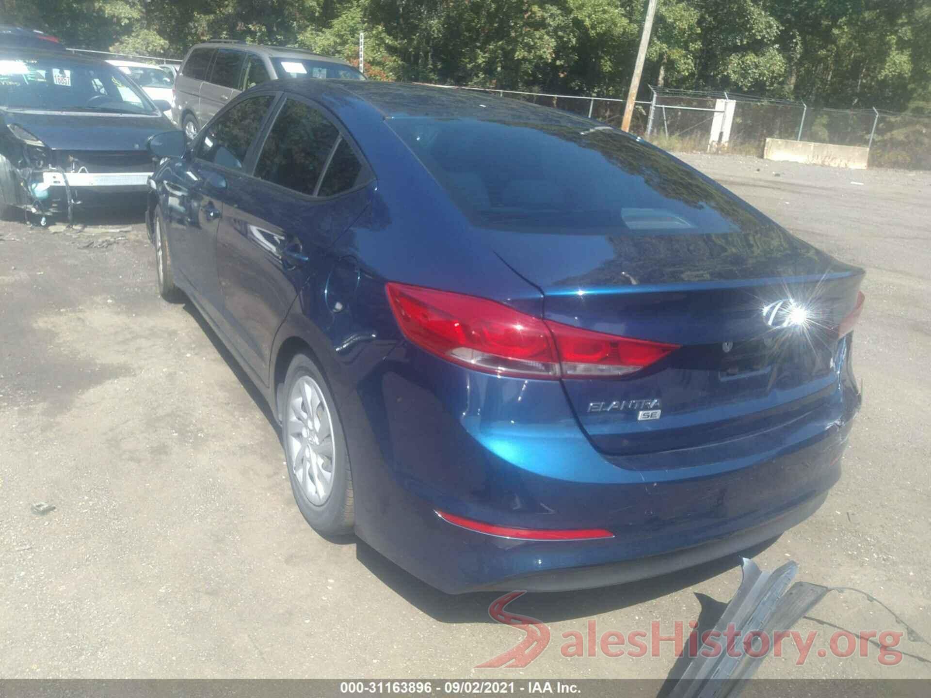 5NPD74LF1JH275353 2018 HYUNDAI ELANTRA