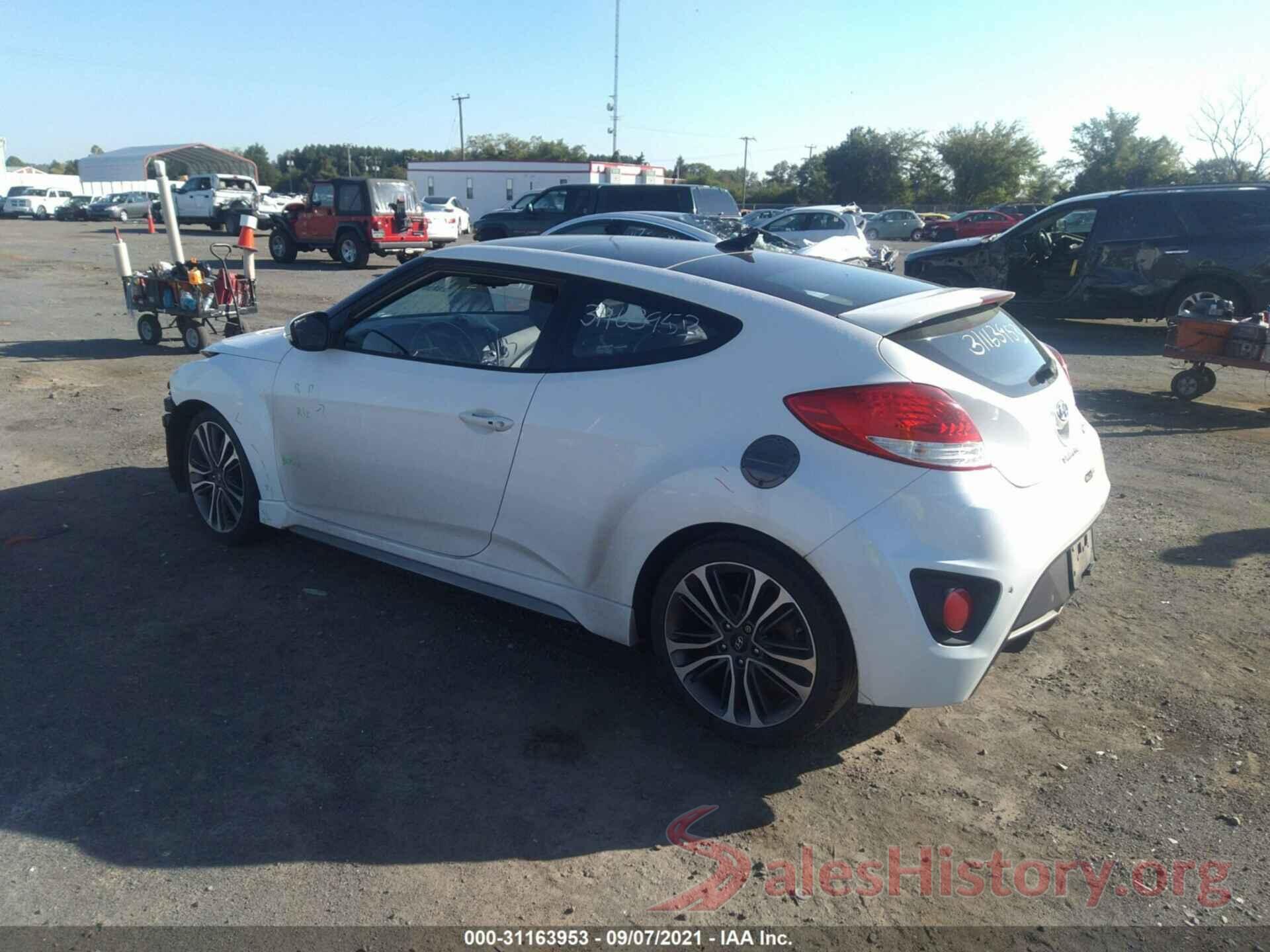 KMHTC6AE4GU273510 2016 HYUNDAI VELOSTER