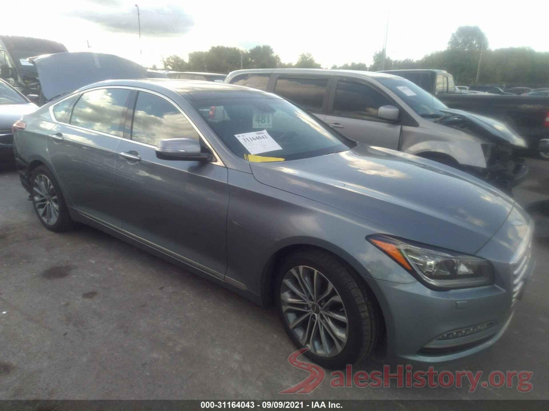 KMHGN4JE2GU107647 2016 HYUNDAI GENESIS