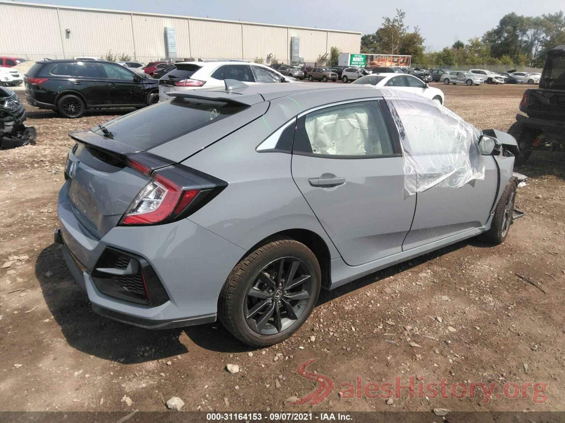 SHHFK7H61MU216029 2021 HONDA CIVIC HATCHBACK