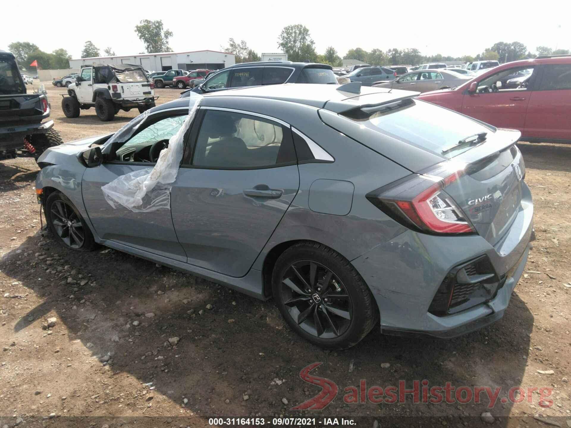 SHHFK7H61MU216029 2021 HONDA CIVIC HATCHBACK