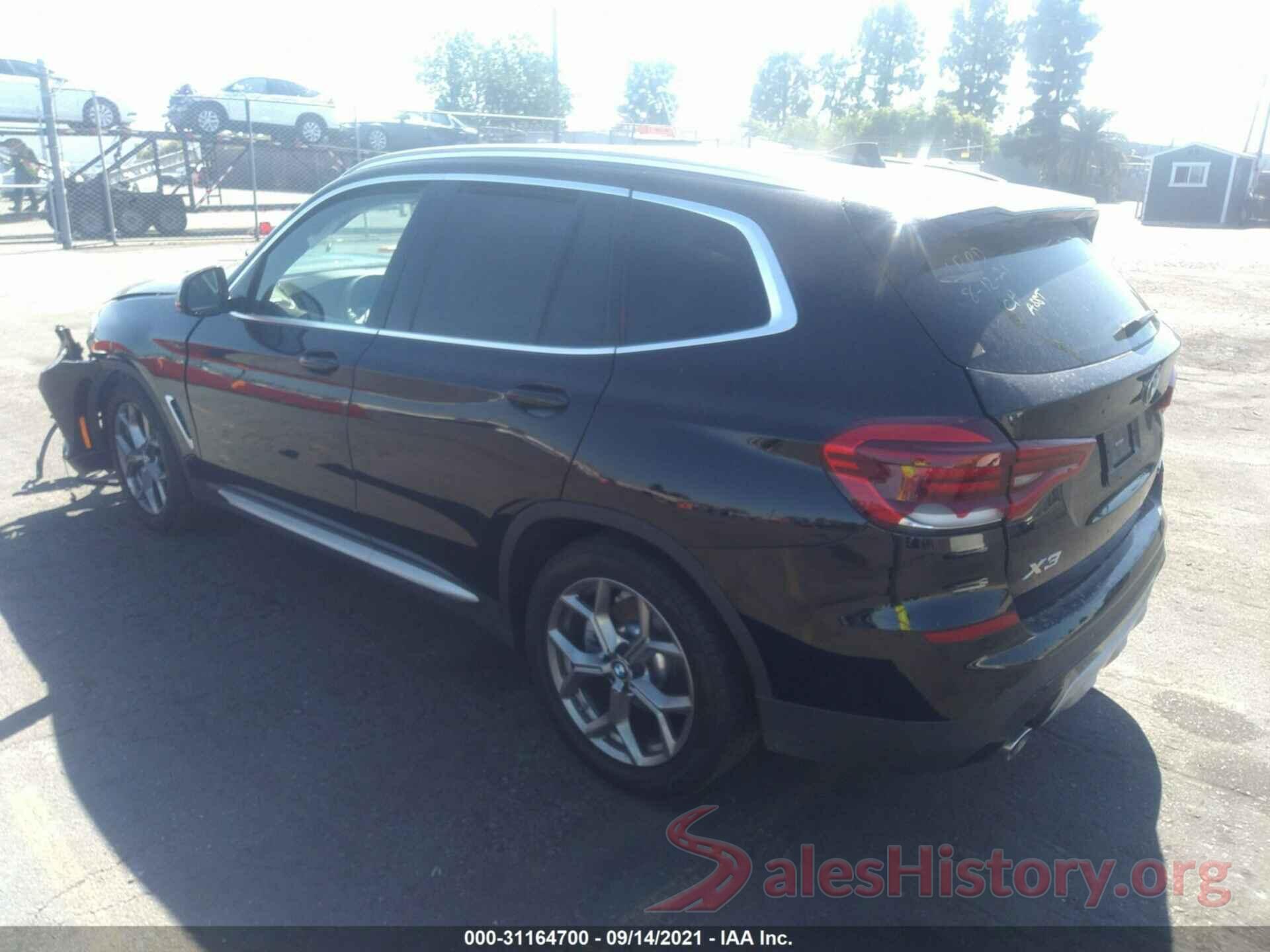 5UXTY5C05M9D79143 2021 BMW X3