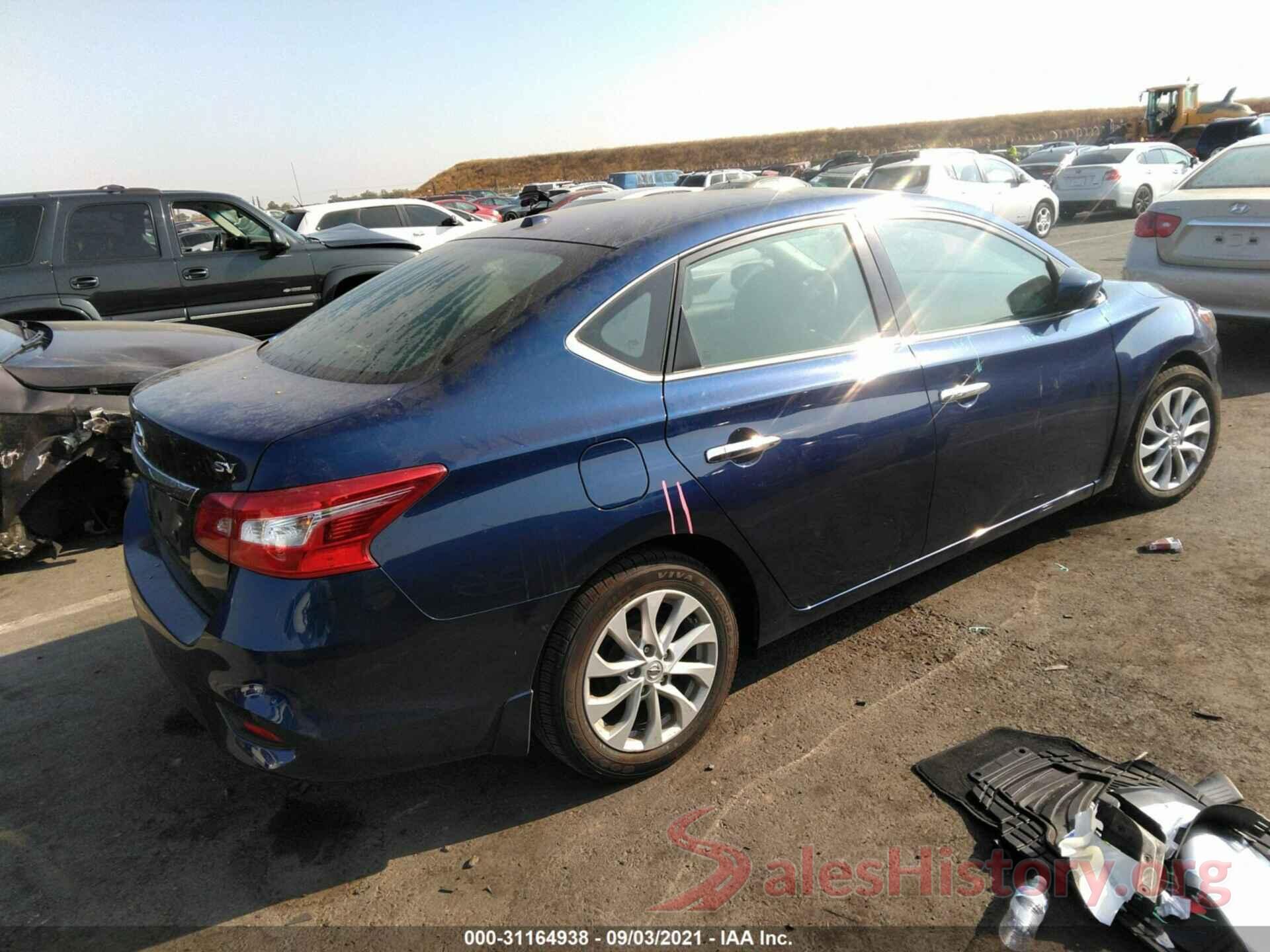 3N1AB7AP6KY364180 2019 NISSAN SENTRA