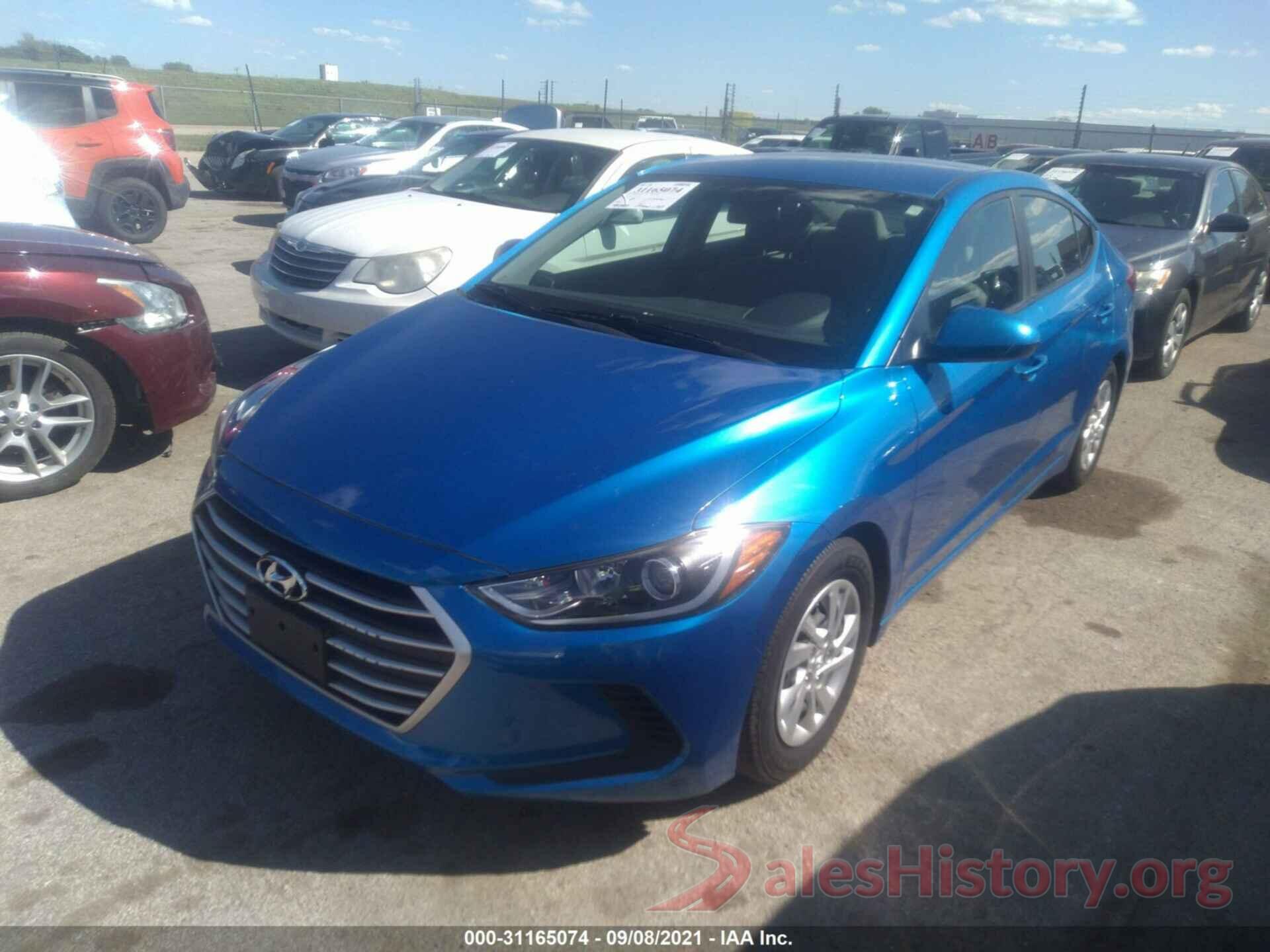 KMHD74LF5HU118534 2017 HYUNDAI ELANTRA