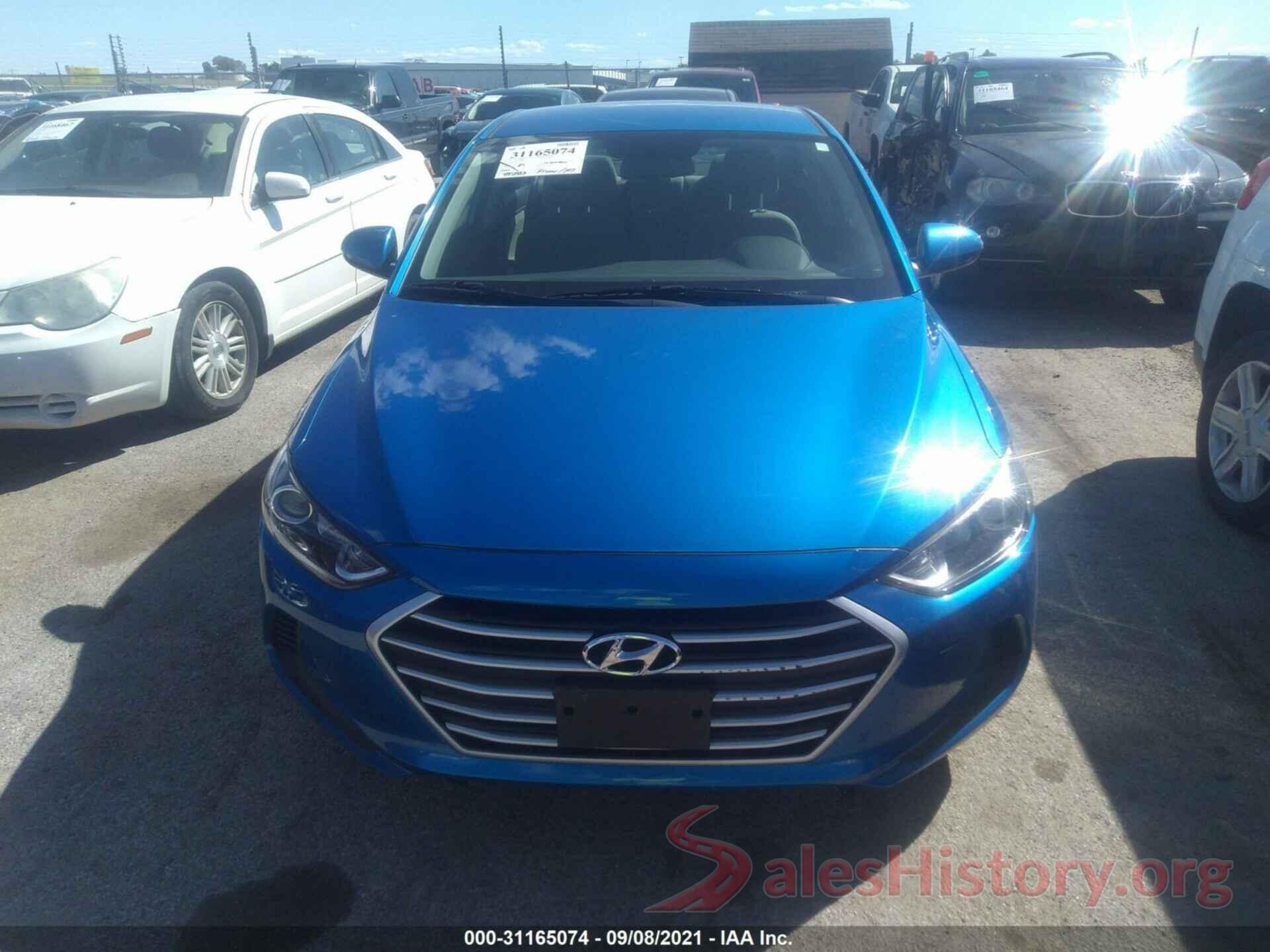 KMHD74LF5HU118534 2017 HYUNDAI ELANTRA