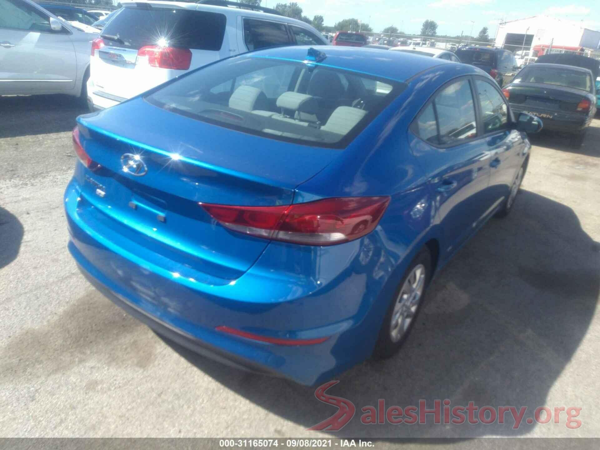 KMHD74LF5HU118534 2017 HYUNDAI ELANTRA