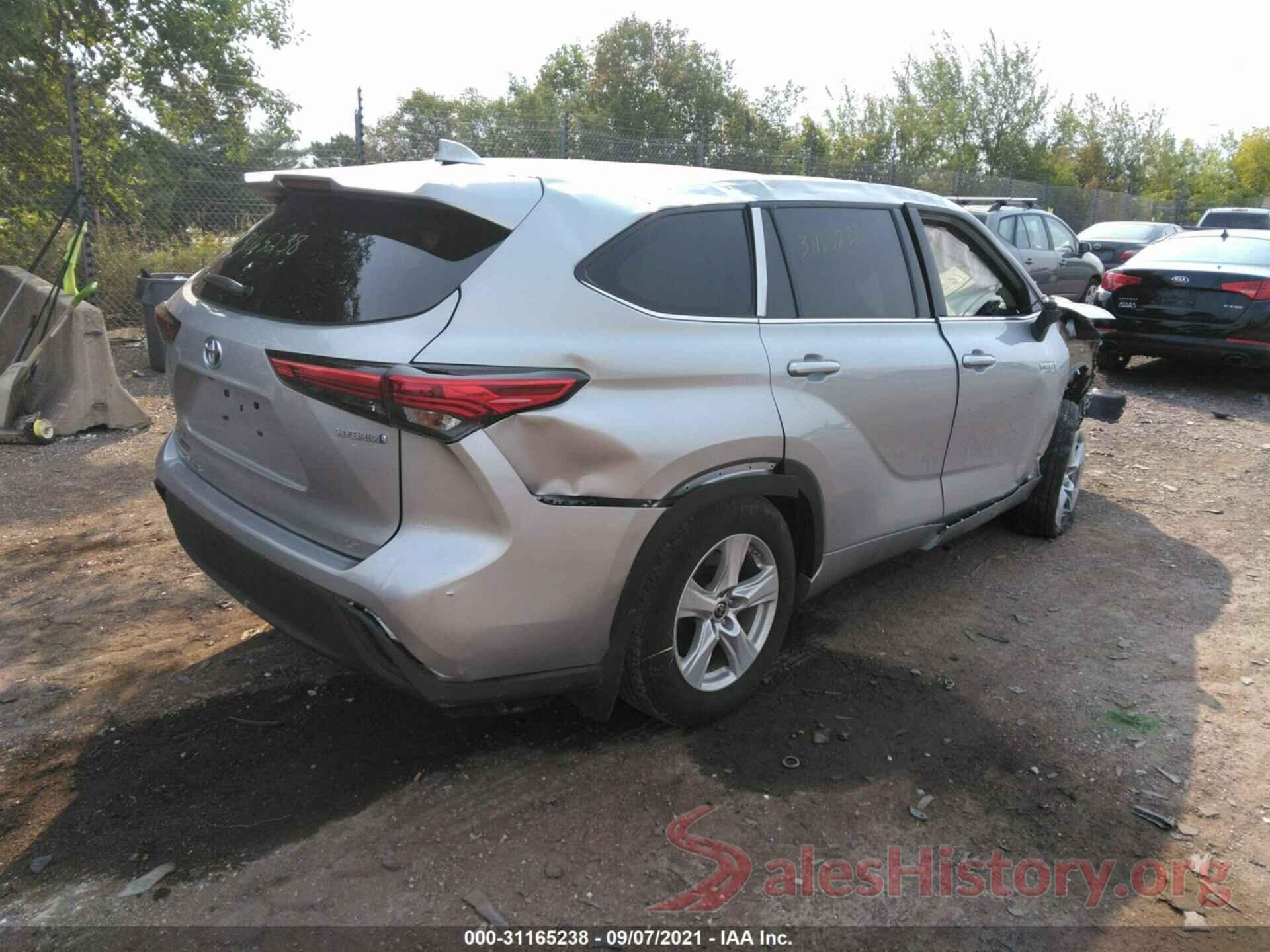 5TDBBRCH8LS504547 2020 TOYOTA HIGHLANDER