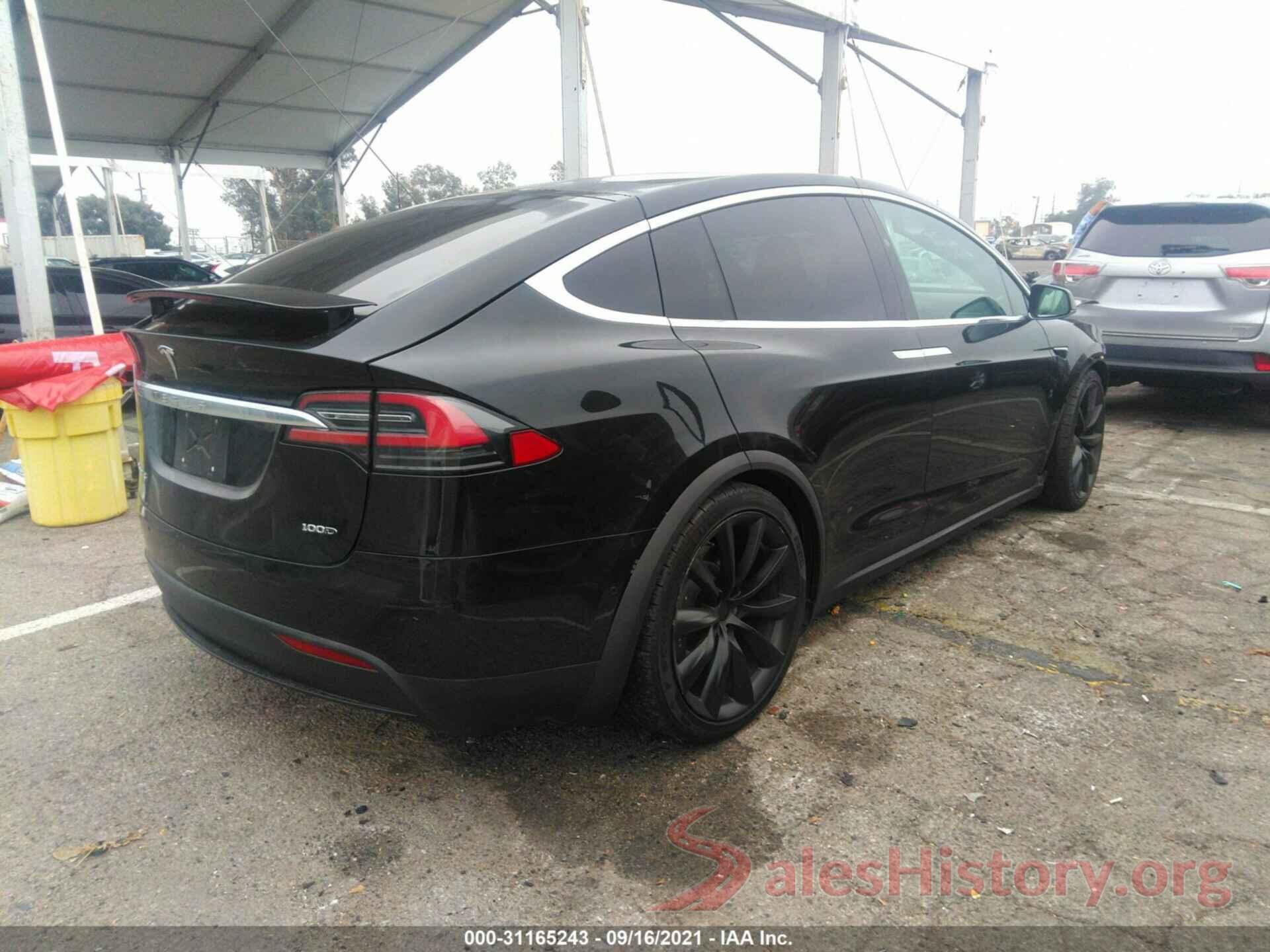 5YJXCBE2XHF079427 2017 TESLA MODEL X