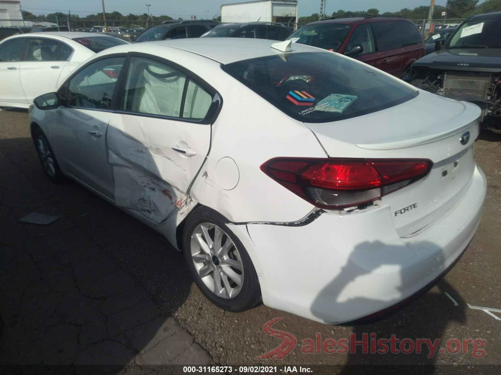 3KPFL4A78HE046778 2017 KIA FORTE