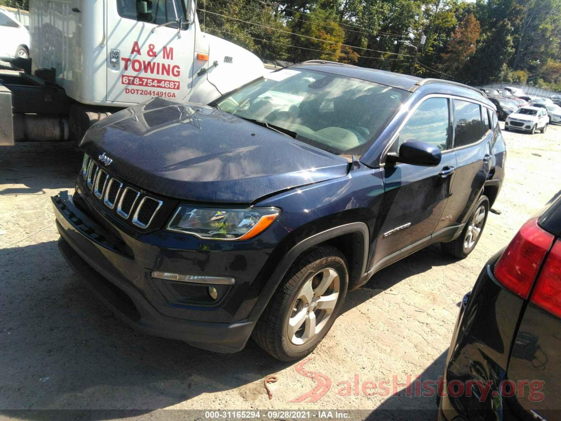 3C4NJDBBXKT628730 2019 JEEP COMPASS