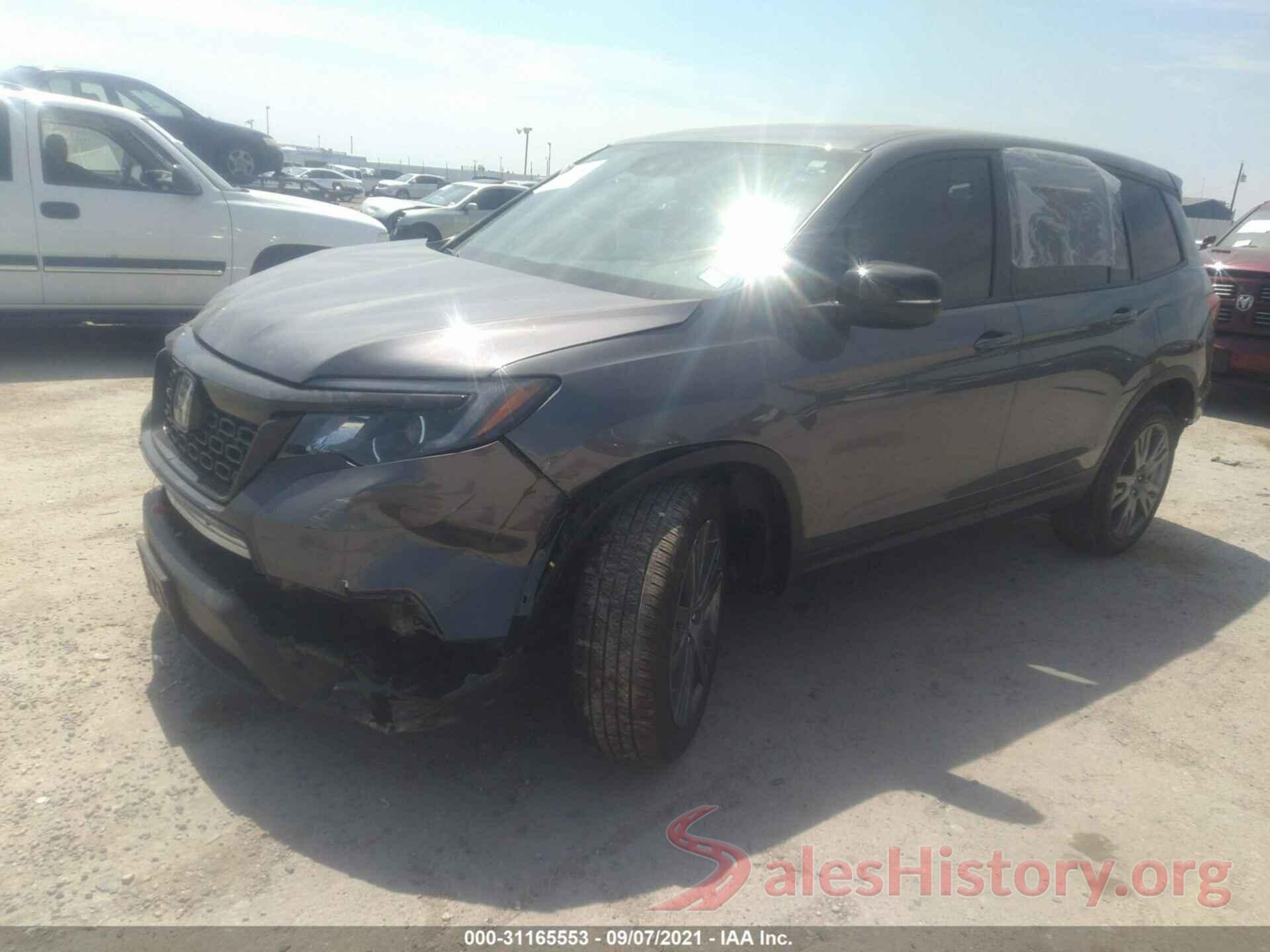 5FNYF7H59KB007107 2019 HONDA PASSPORT