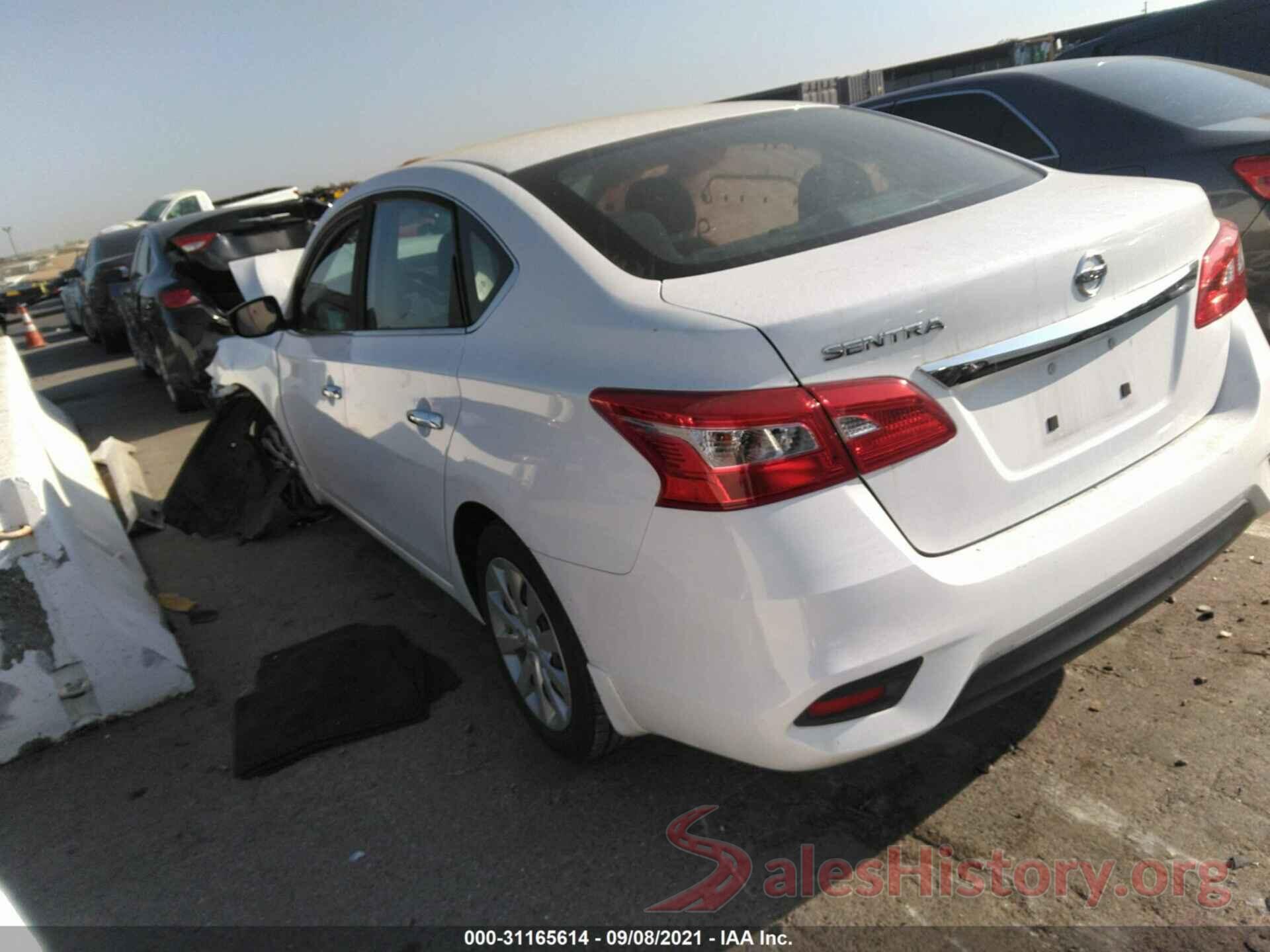 3N1AB7AP8GY300648 2016 NISSAN SENTRA