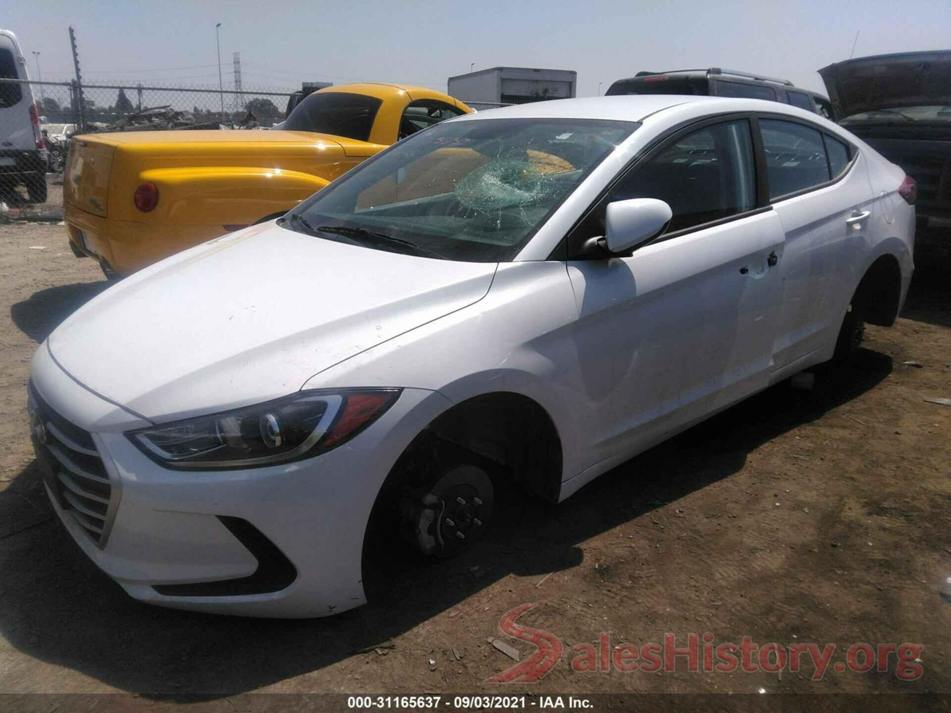 5NPD74LF6JH379451 2018 HYUNDAI ELANTRA