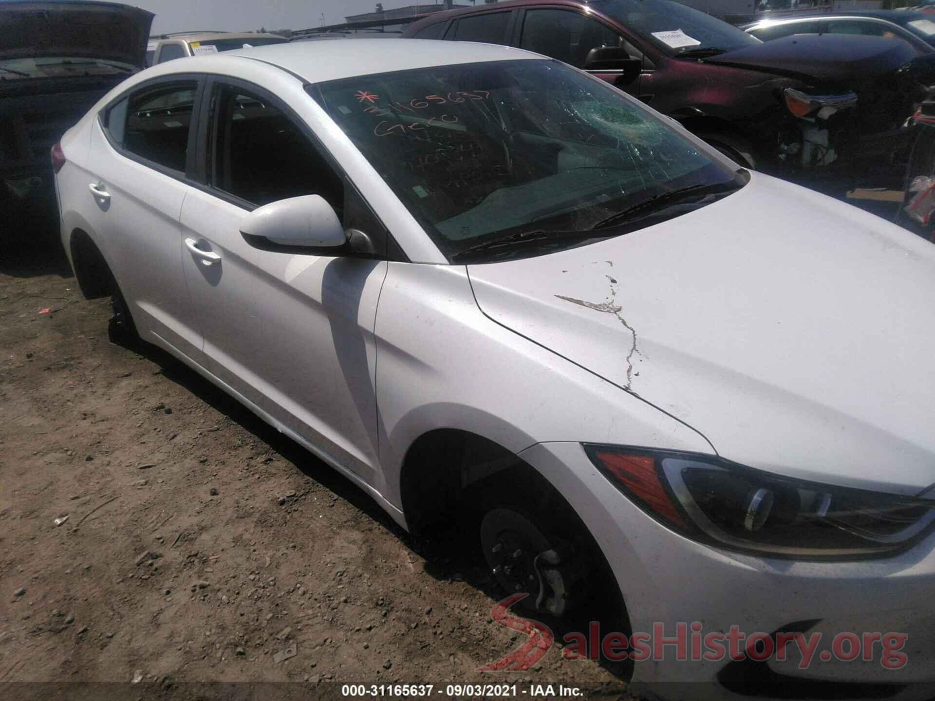 5NPD74LF6JH379451 2018 HYUNDAI ELANTRA