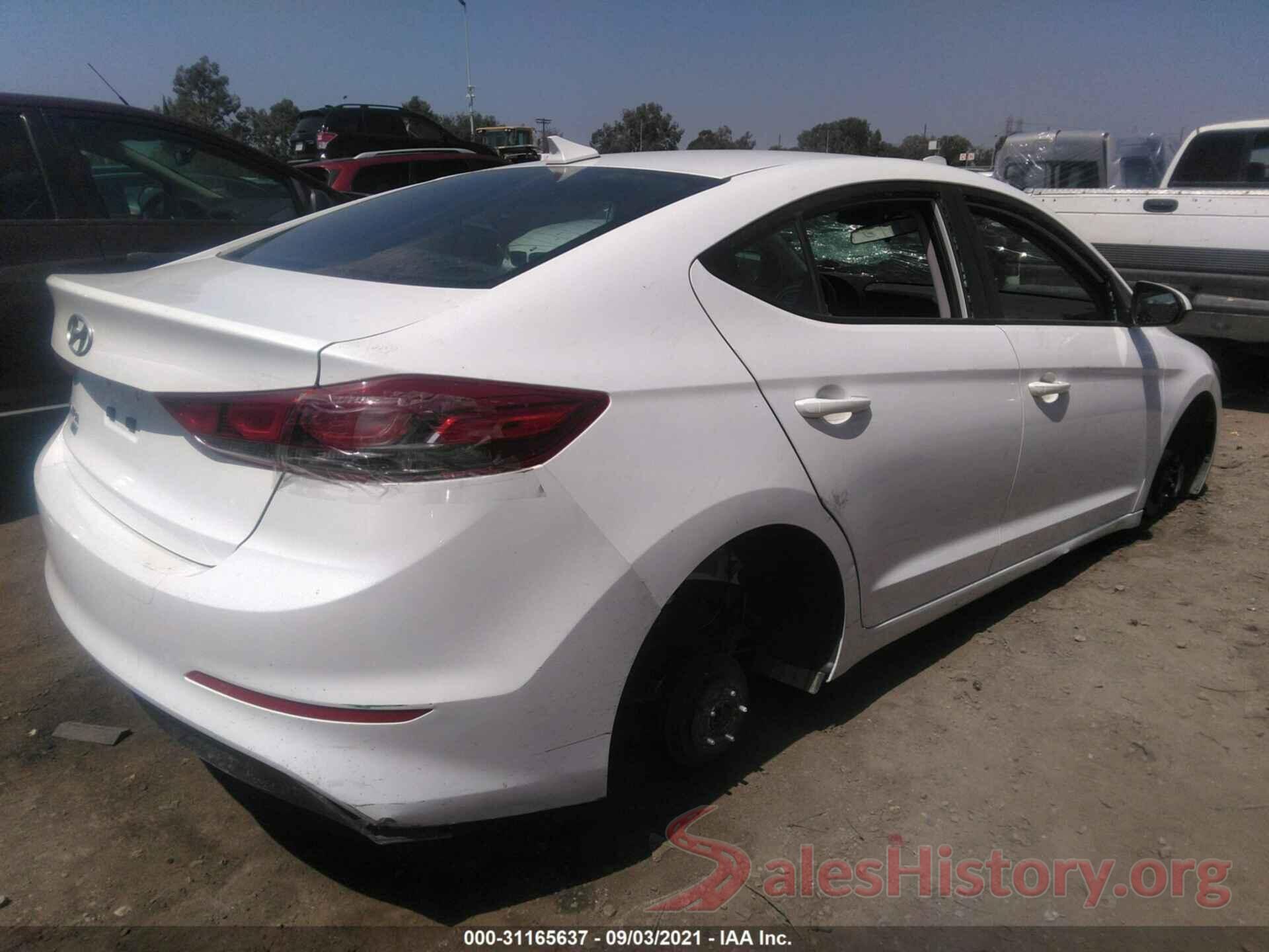 5NPD74LF6JH379451 2018 HYUNDAI ELANTRA