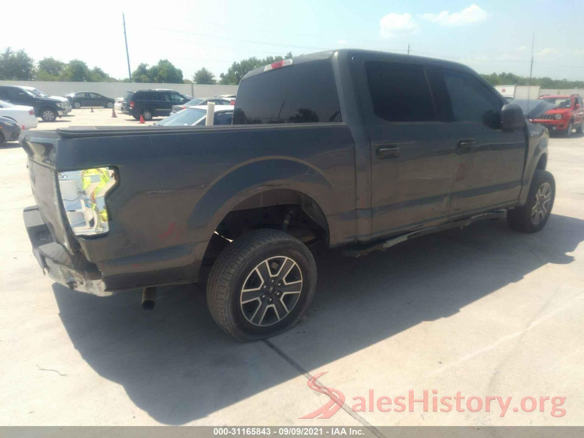 1FTEW1CF9GFB28142 2016 FORD F-150