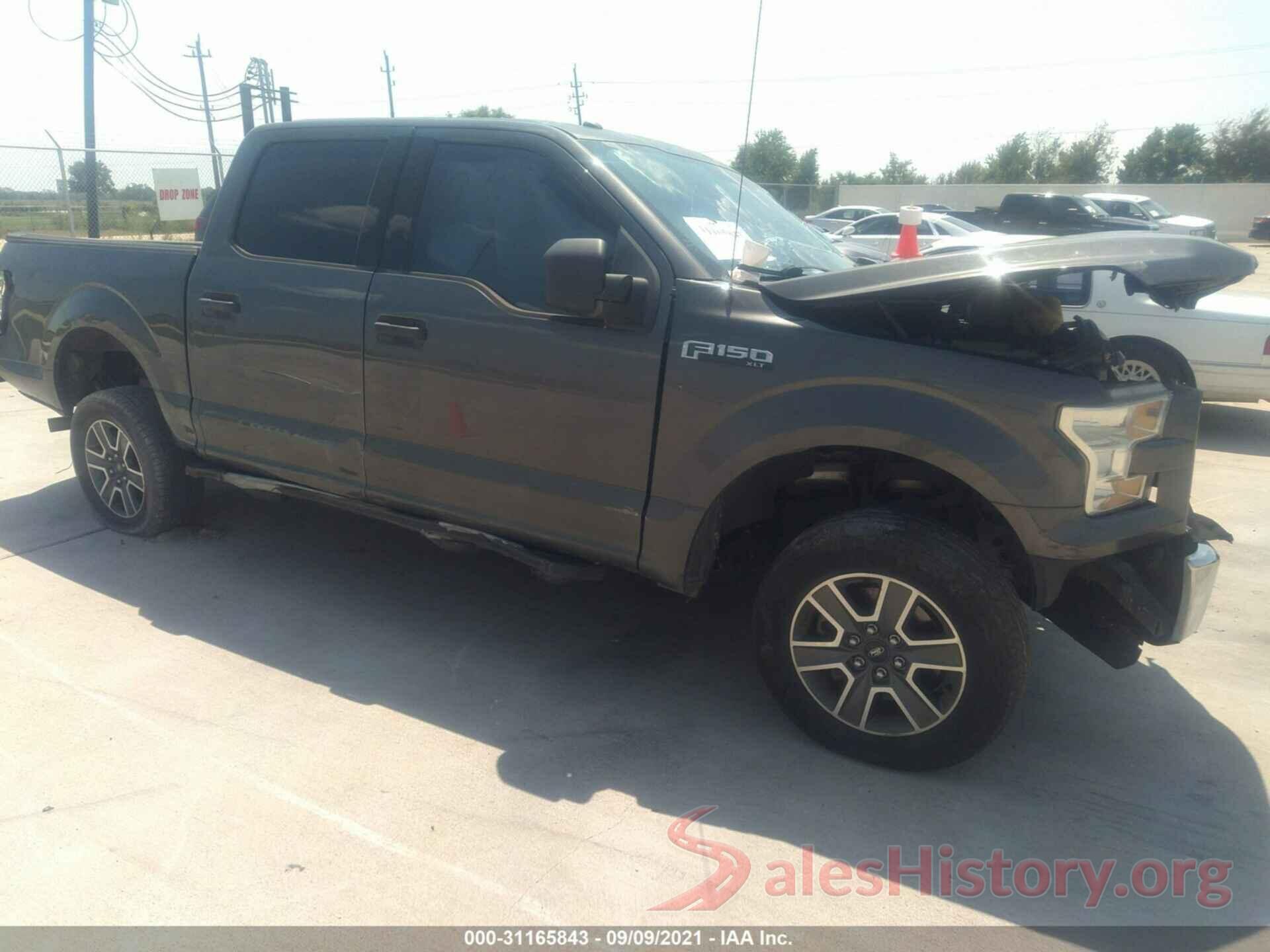 1FTEW1CF9GFB28142 2016 FORD F-150