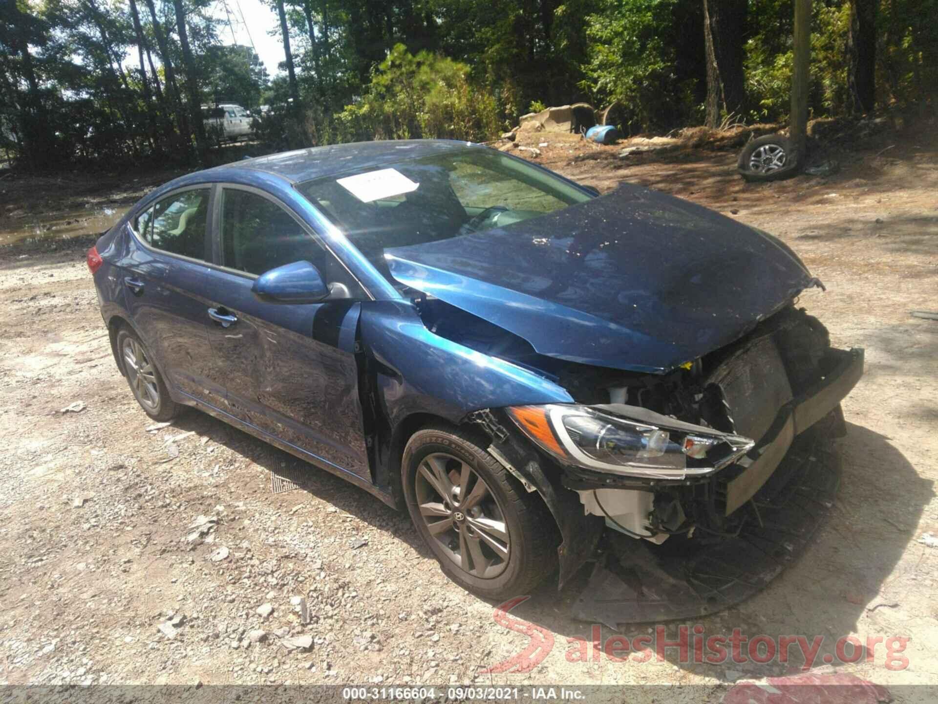 5NPD84LF6HH014078 2017 HYUNDAI ELANTRA