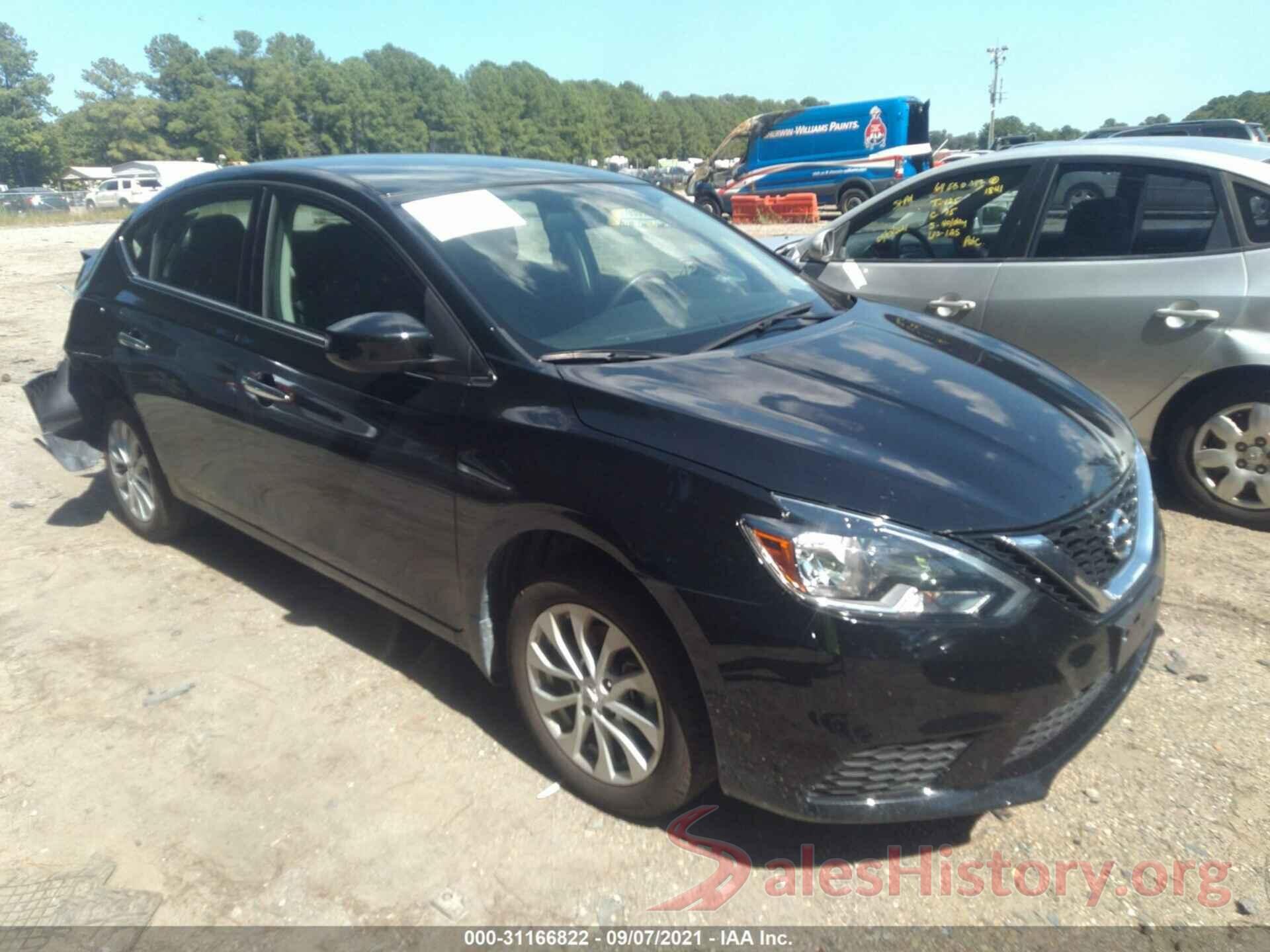 3N1AB7APXKY273316 2019 NISSAN SENTRA