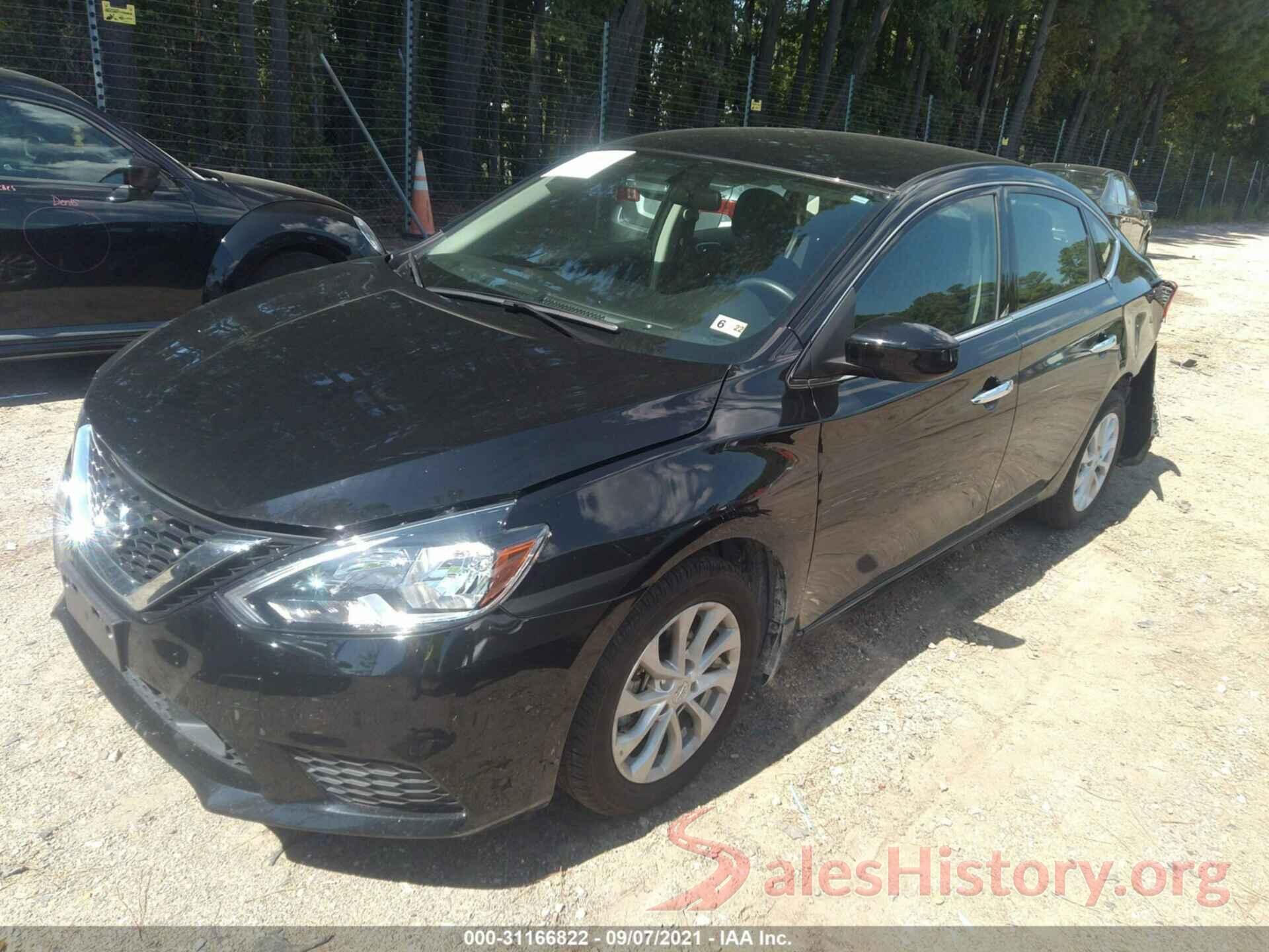 3N1AB7APXKY273316 2019 NISSAN SENTRA