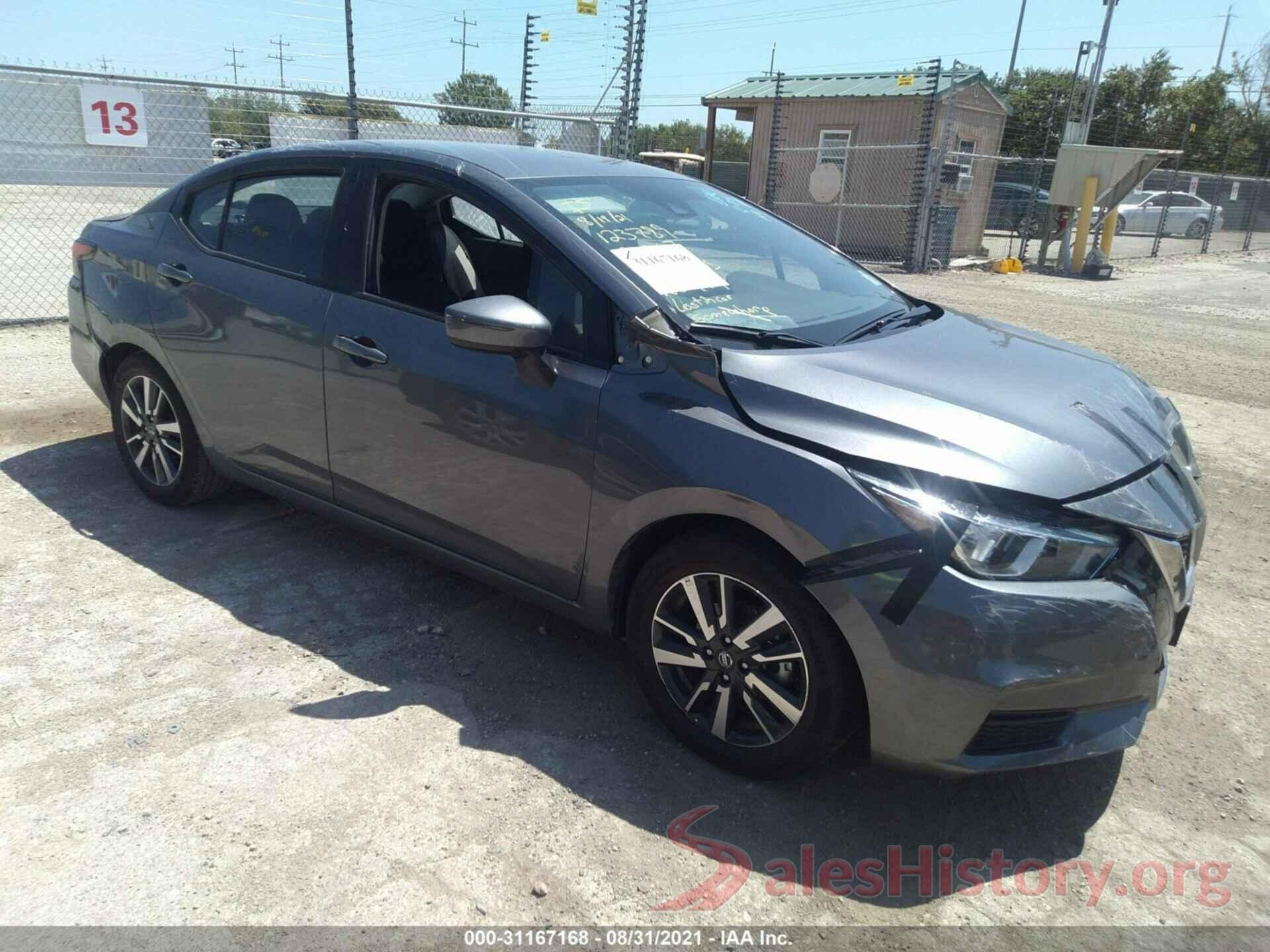 3N1CN8EV6ML845254 2021 NISSAN VERSA