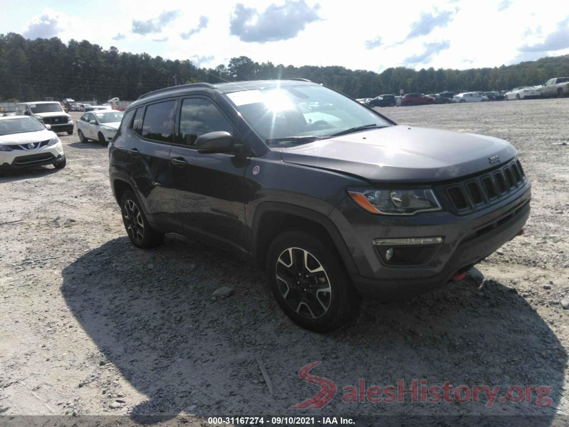 3C4NJDDB2LT171586 2020 JEEP COMPASS