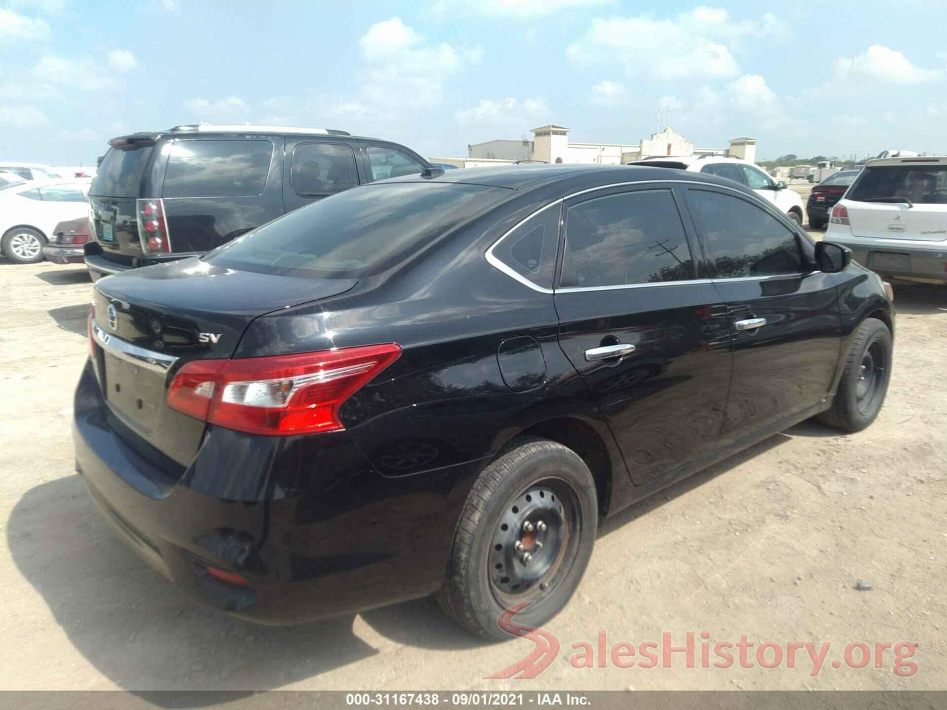 3N1AB7AP6KY361974 2019 NISSAN SENTRA