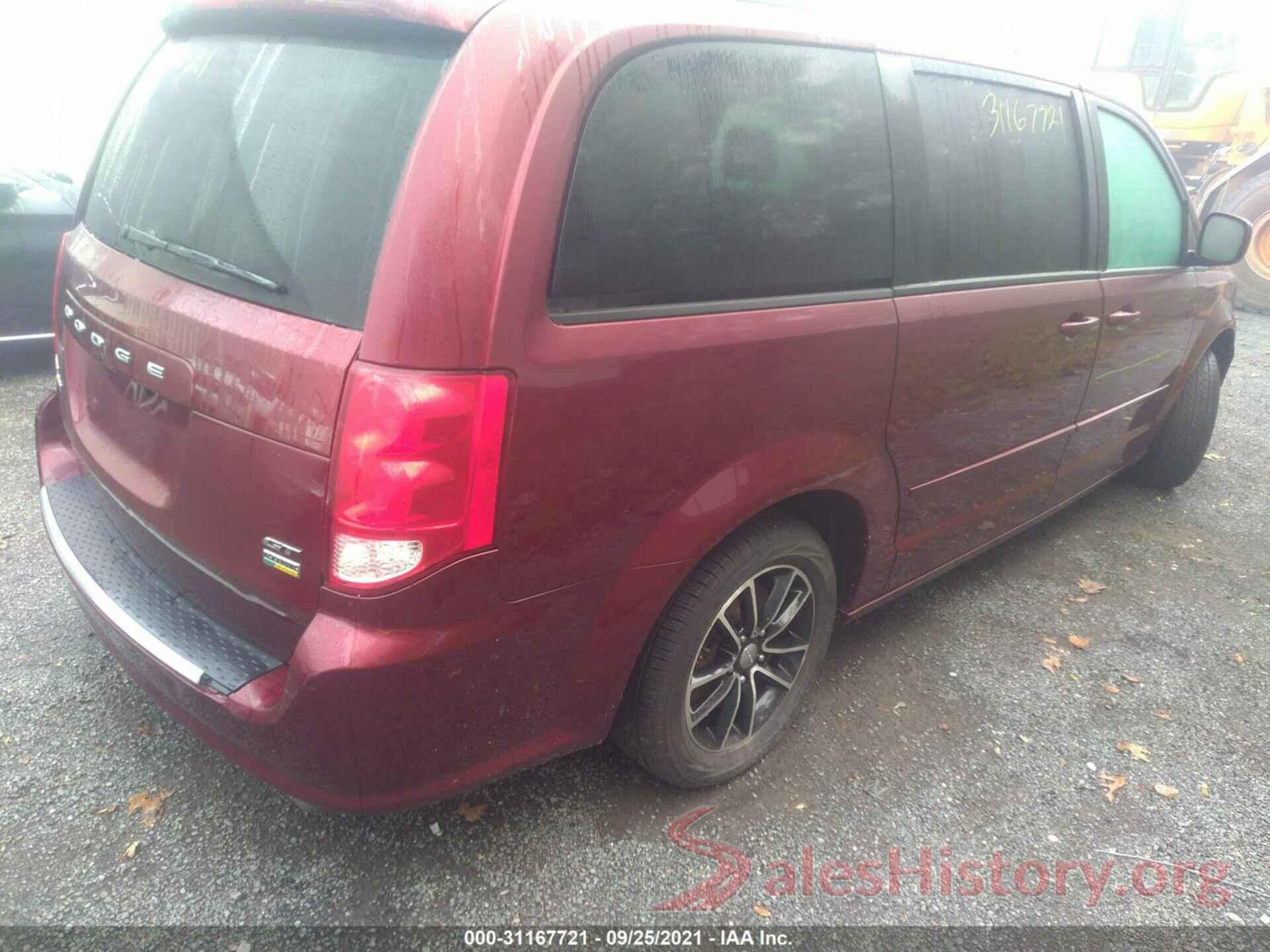 2C4RDGEG2HR765934 2017 DODGE GRAND CARAVAN