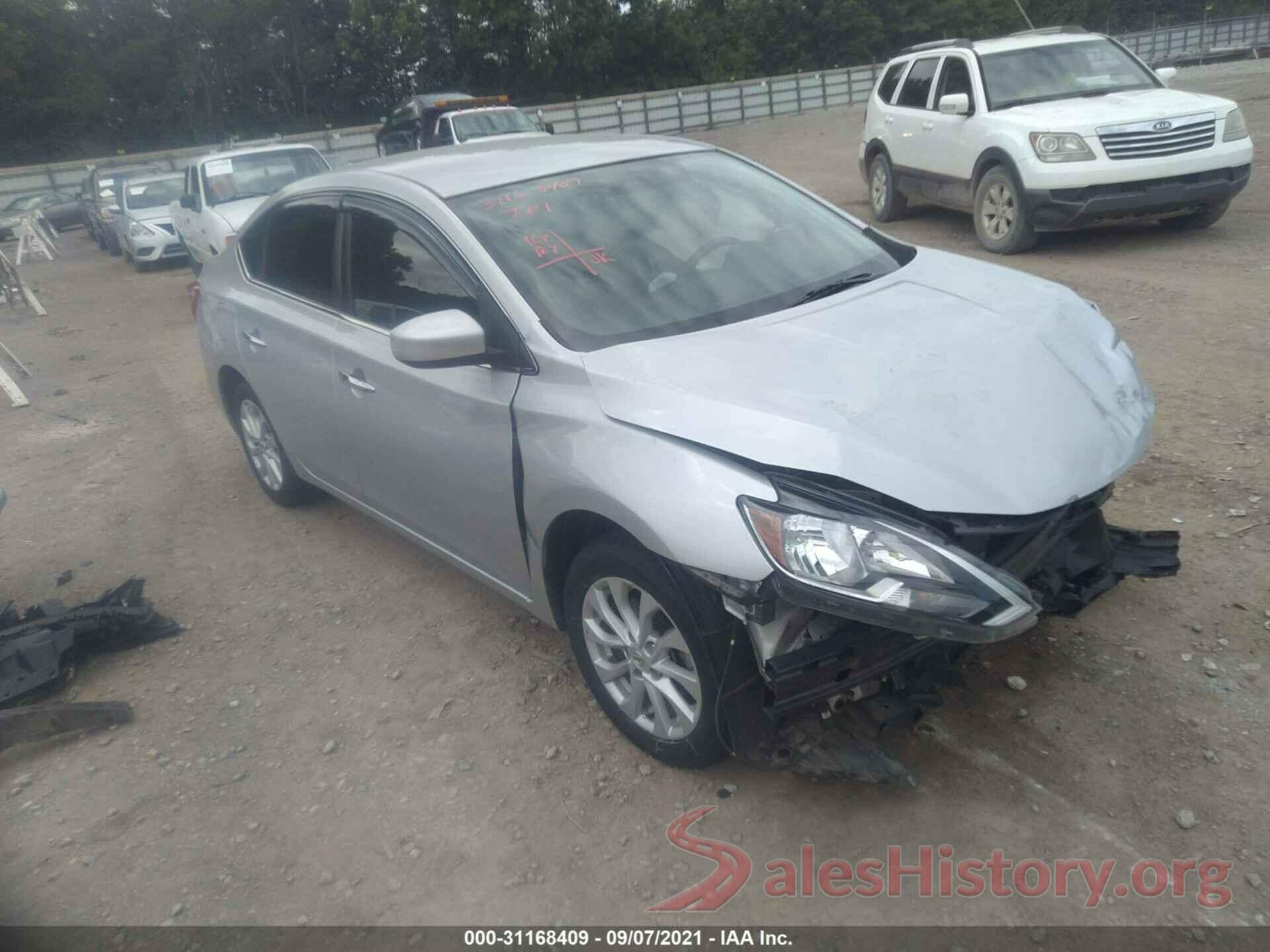 3N1AB7AP9KY279124 2019 NISSAN SENTRA