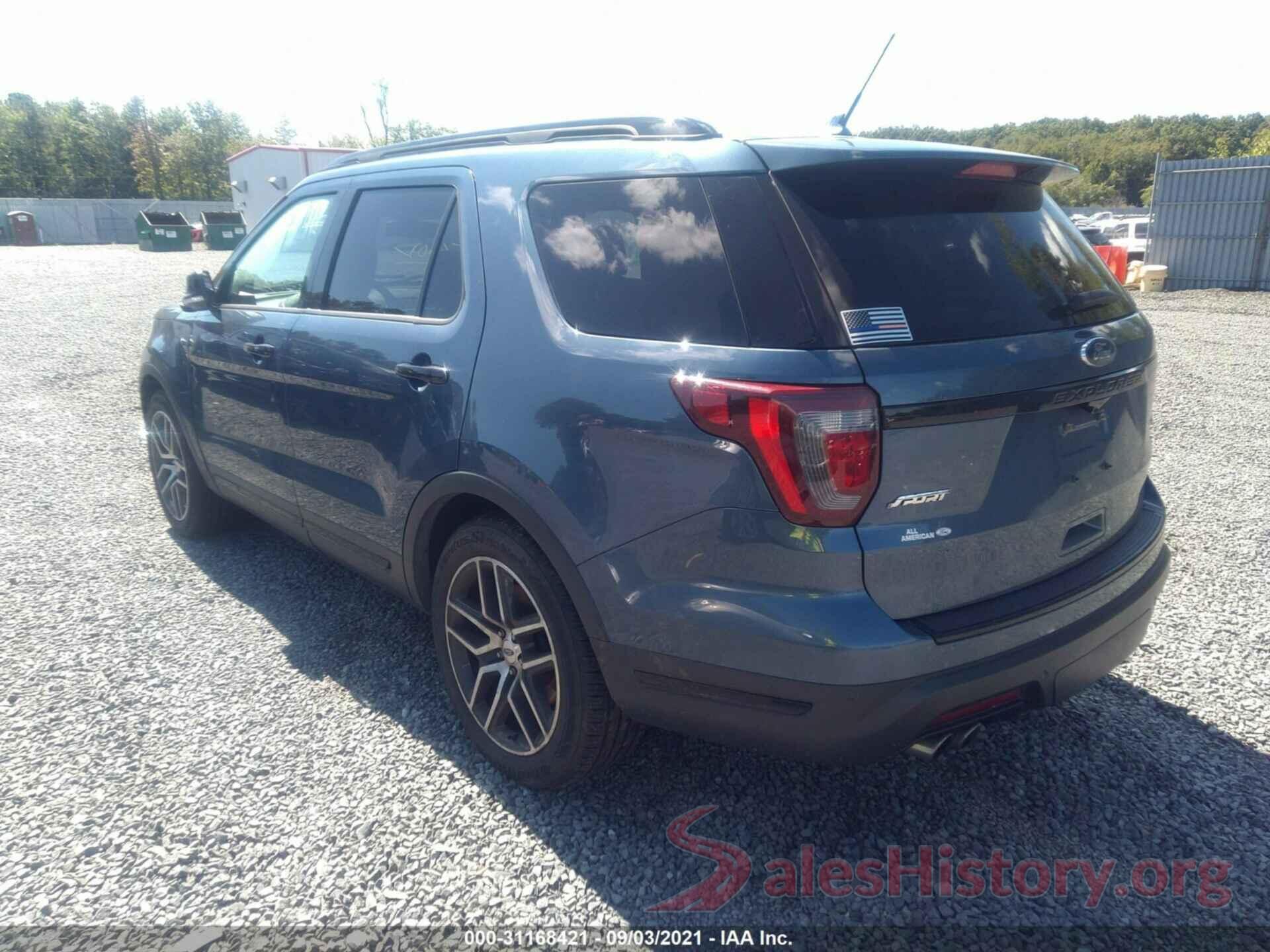 1FM5K8GT9JGA33601 2018 FORD EXPLORER