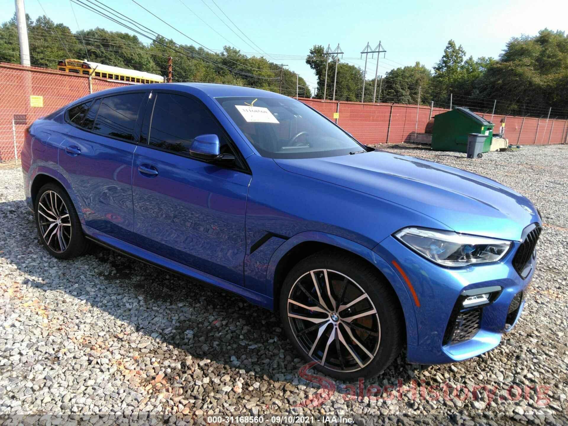 5UXCY6C06L9D04617 2020 BMW X6